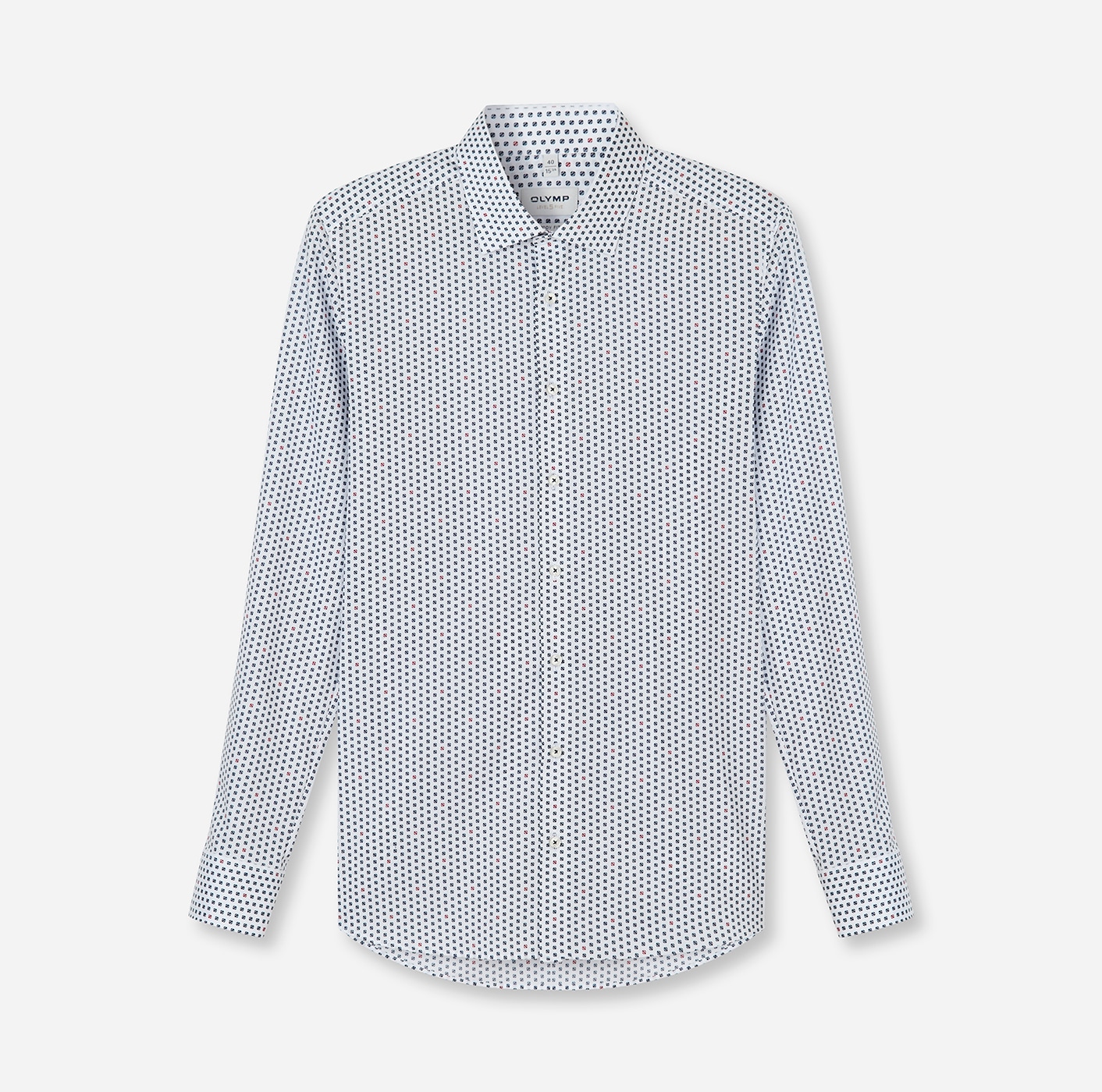 OLYMP Langarmhemd »Level 5« body fit, Kentkragen, Businesshemd