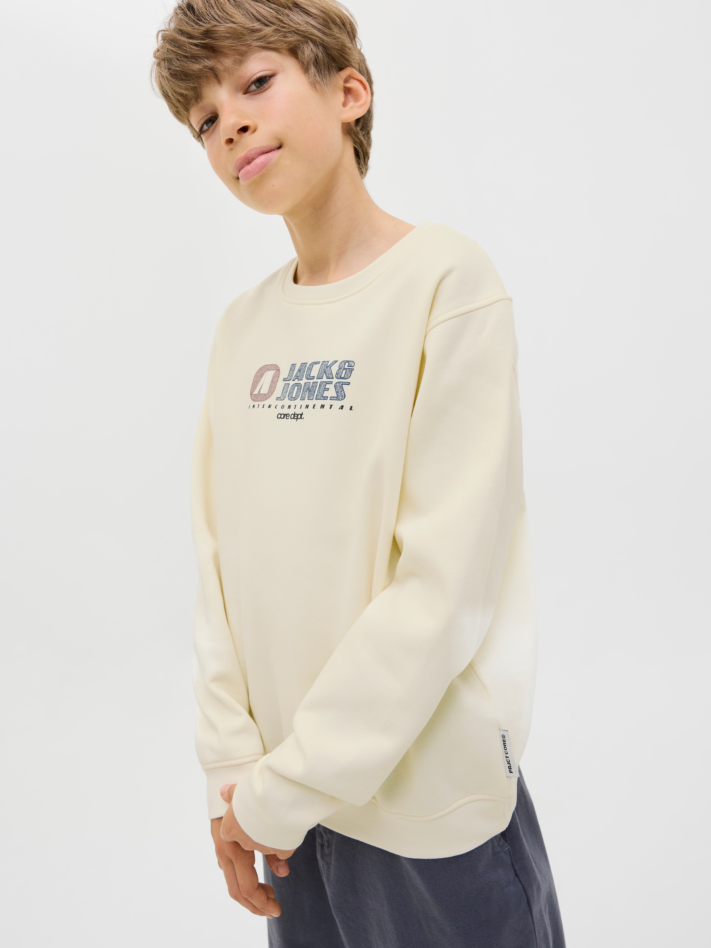 Jack & Jones Junior Sweatshirt »JCOTIER PRINT SWEAT CREW NECK SN JNR«