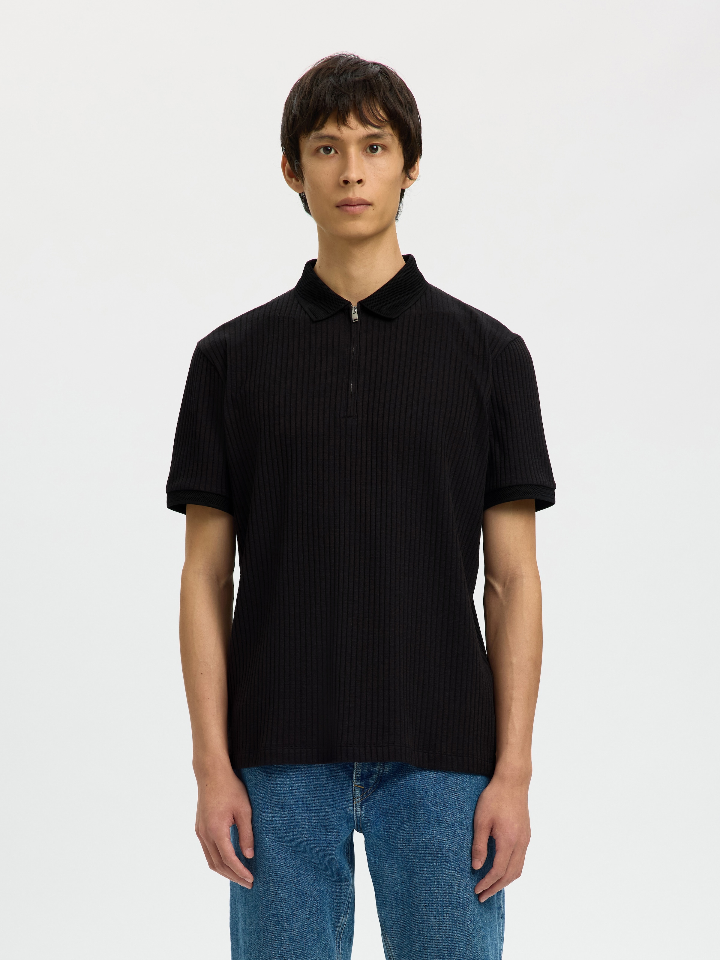 SELECTED Poloshirt »SLHFAVE STRUCTURE SS POLO NOOS«