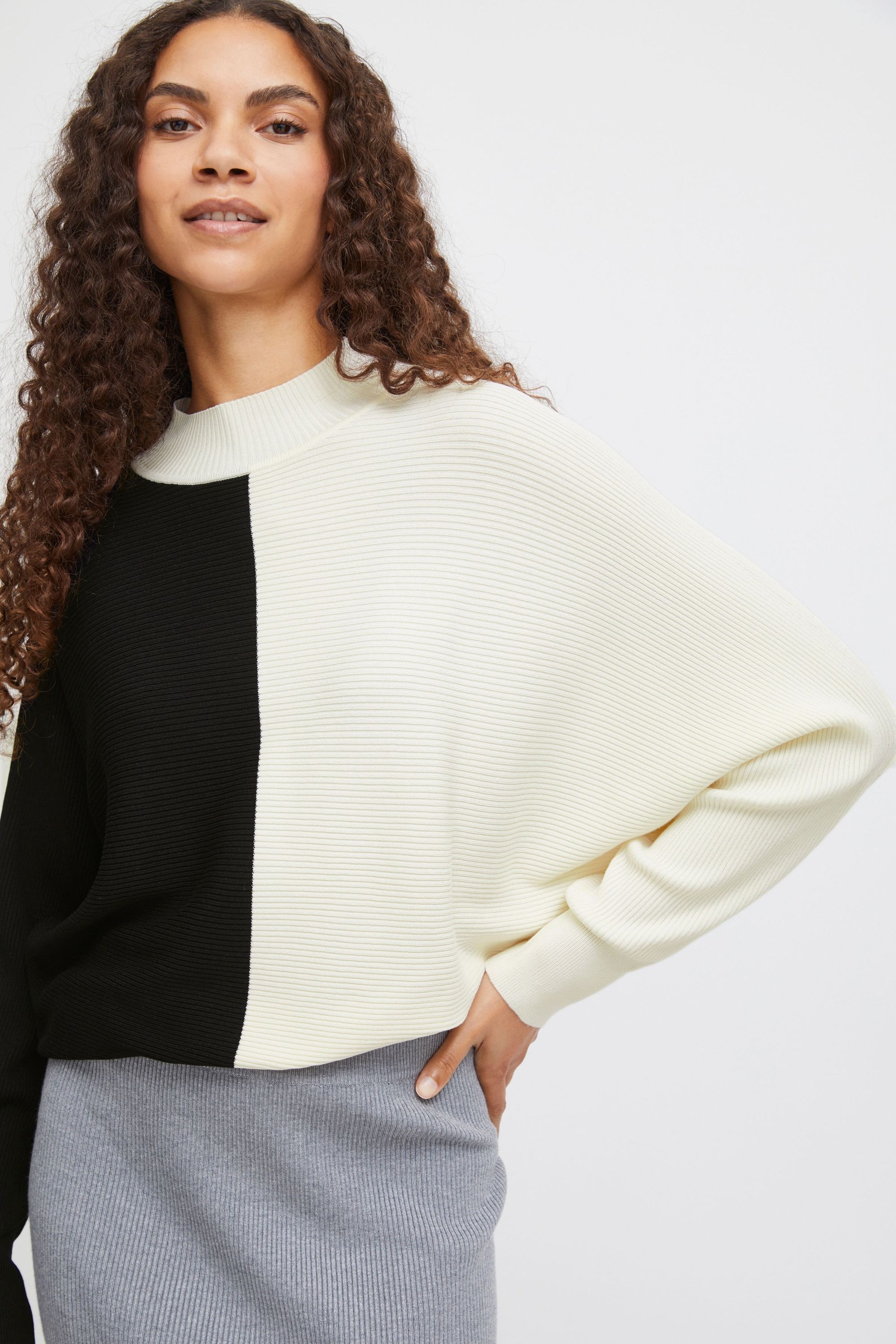 b.young Strickfleece-Pullover »Strickpullover BYMorla«