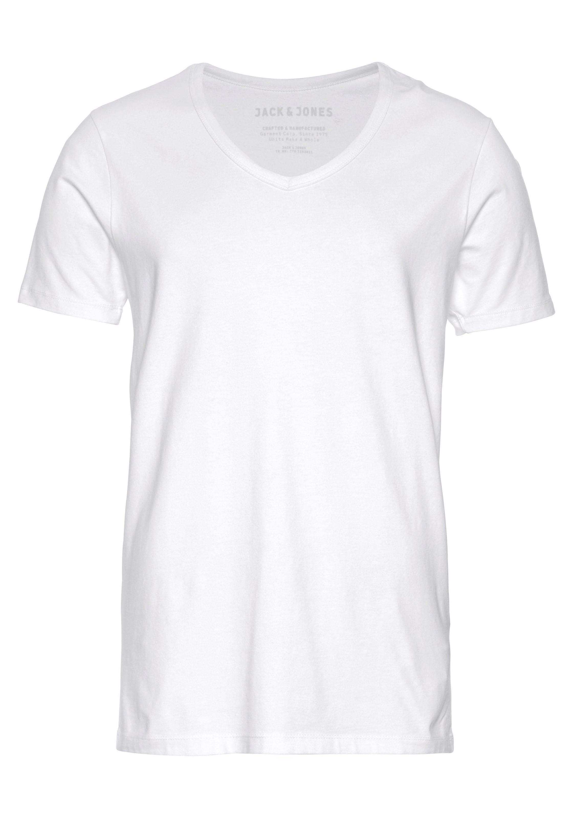 Jack & Jones T-Shirt »SLIM- FIT online TEE kaufen OTTO V-Ausschnitt BASIC mit bei V-NECK«