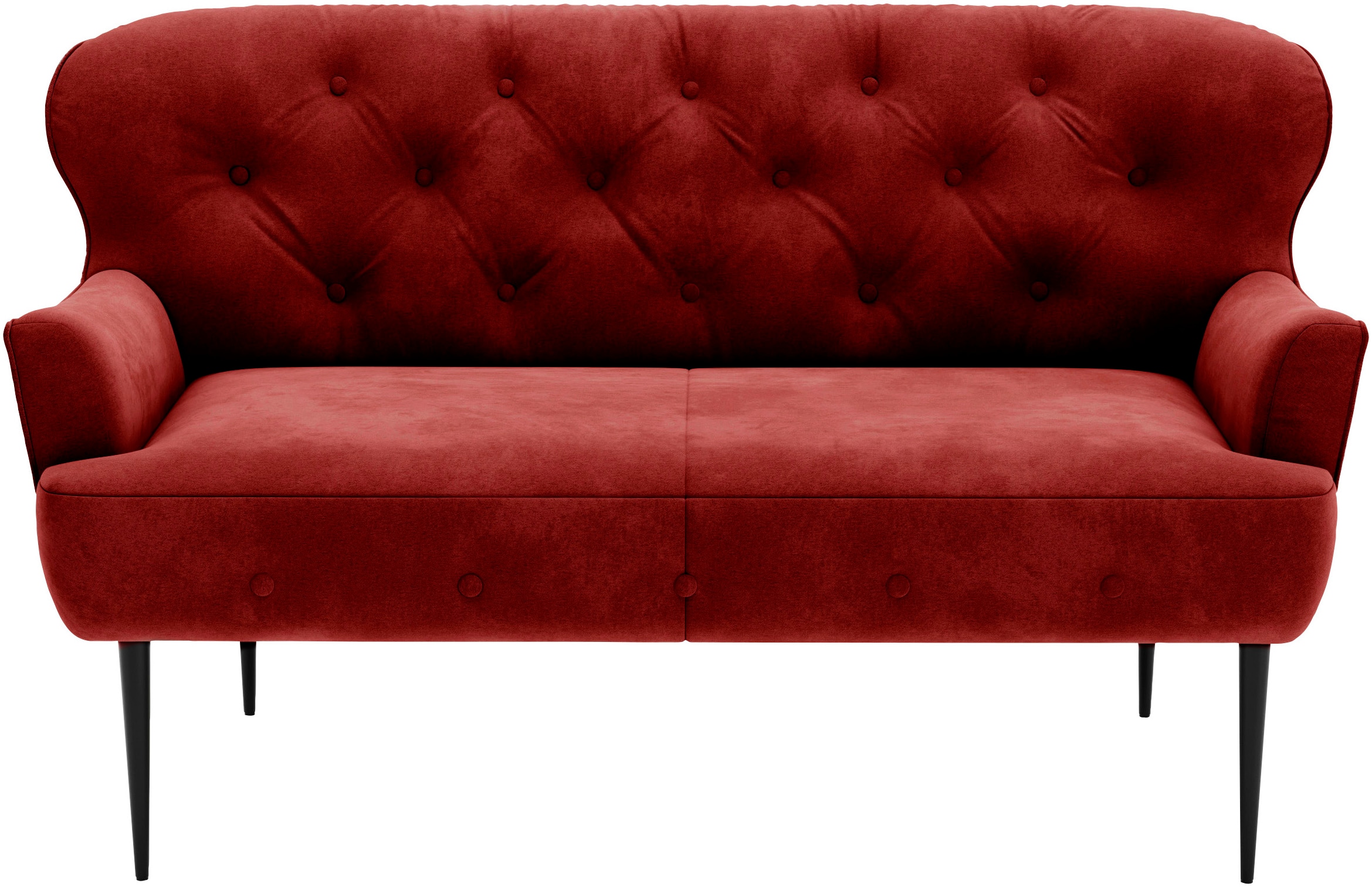 Home affaire 2-Sitzer »Amber« mit Knopfheftung,in verschieden Stoffarten