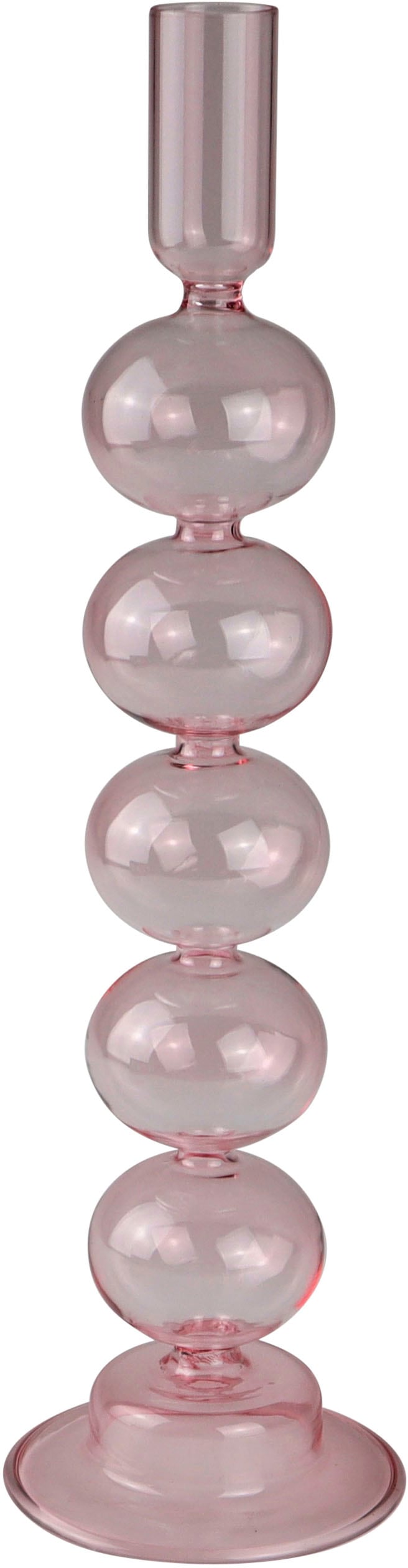 AM Design Kerzenleuchter »Stabkerzenhalter aus Shop kaufen im 2 cm St.), Höhe (Set, OTTO ca. Glas«, 30 Online