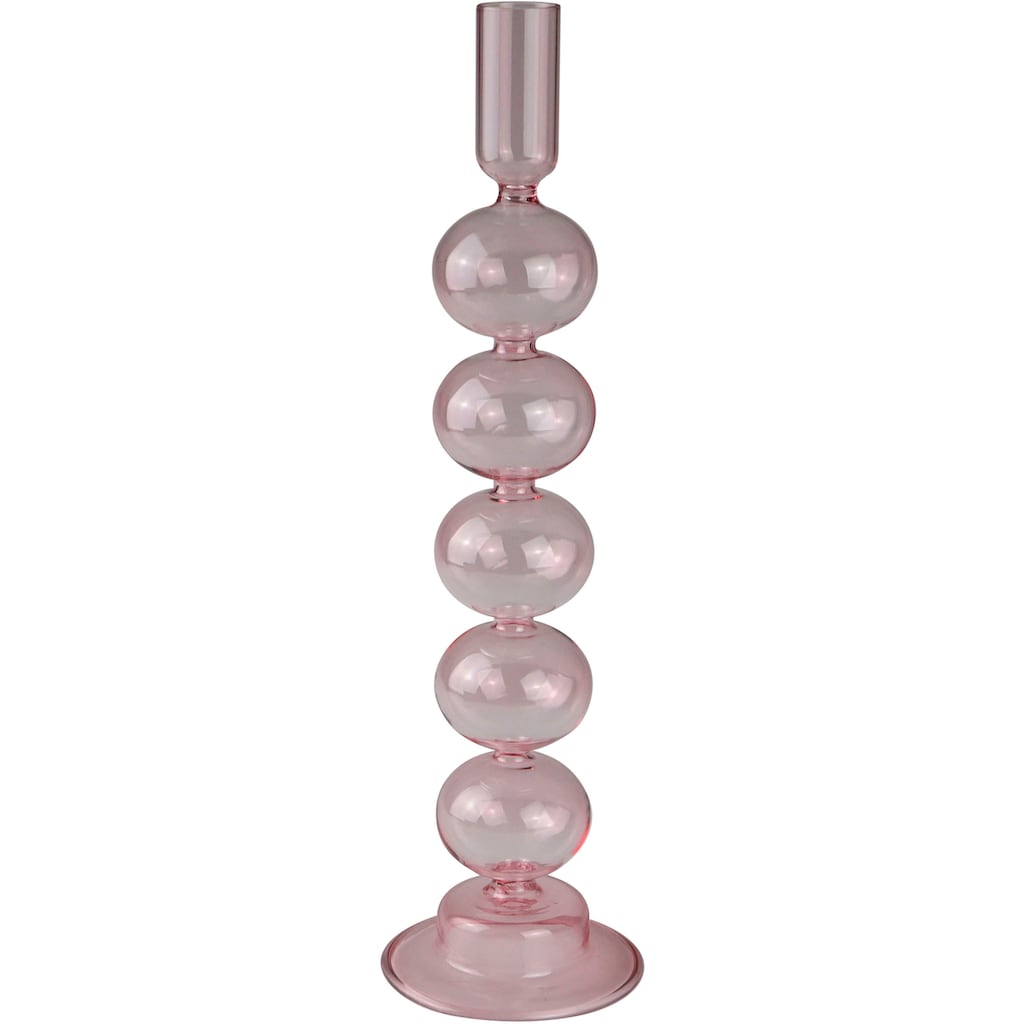 AM Design Kerzenleuchter »Stabkerzenhalter aus Glas«, (Set, 2 St.)