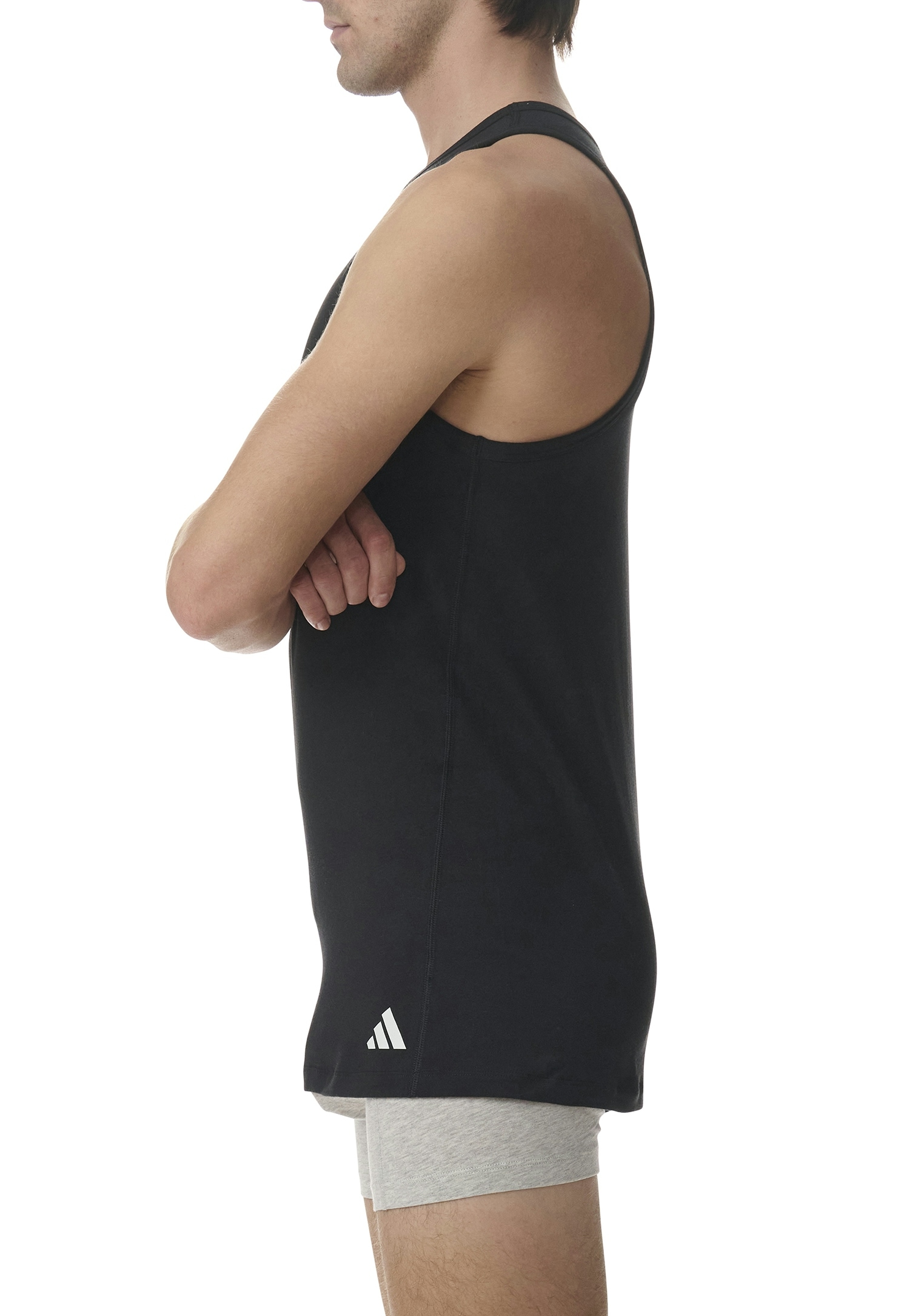 adidas Sportswear Achselhemd »"Active Flex Cotton Ergonomic"«, (2er Pack), mit belüfteter Netzpasse am Rücken
