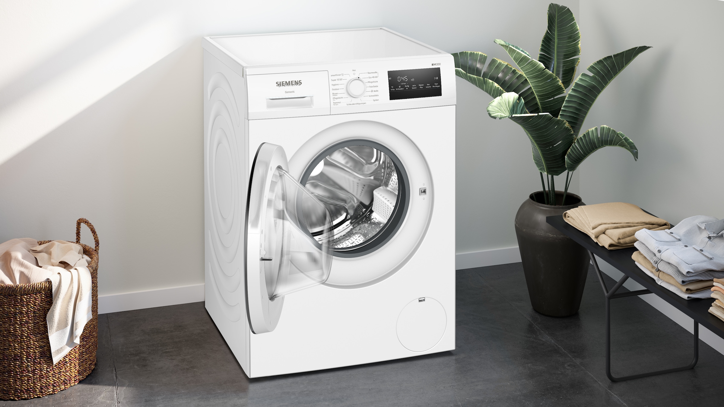 SIEMENS Waschmaschine iQ300 »WM14N226« 8 kg 1400 U/min