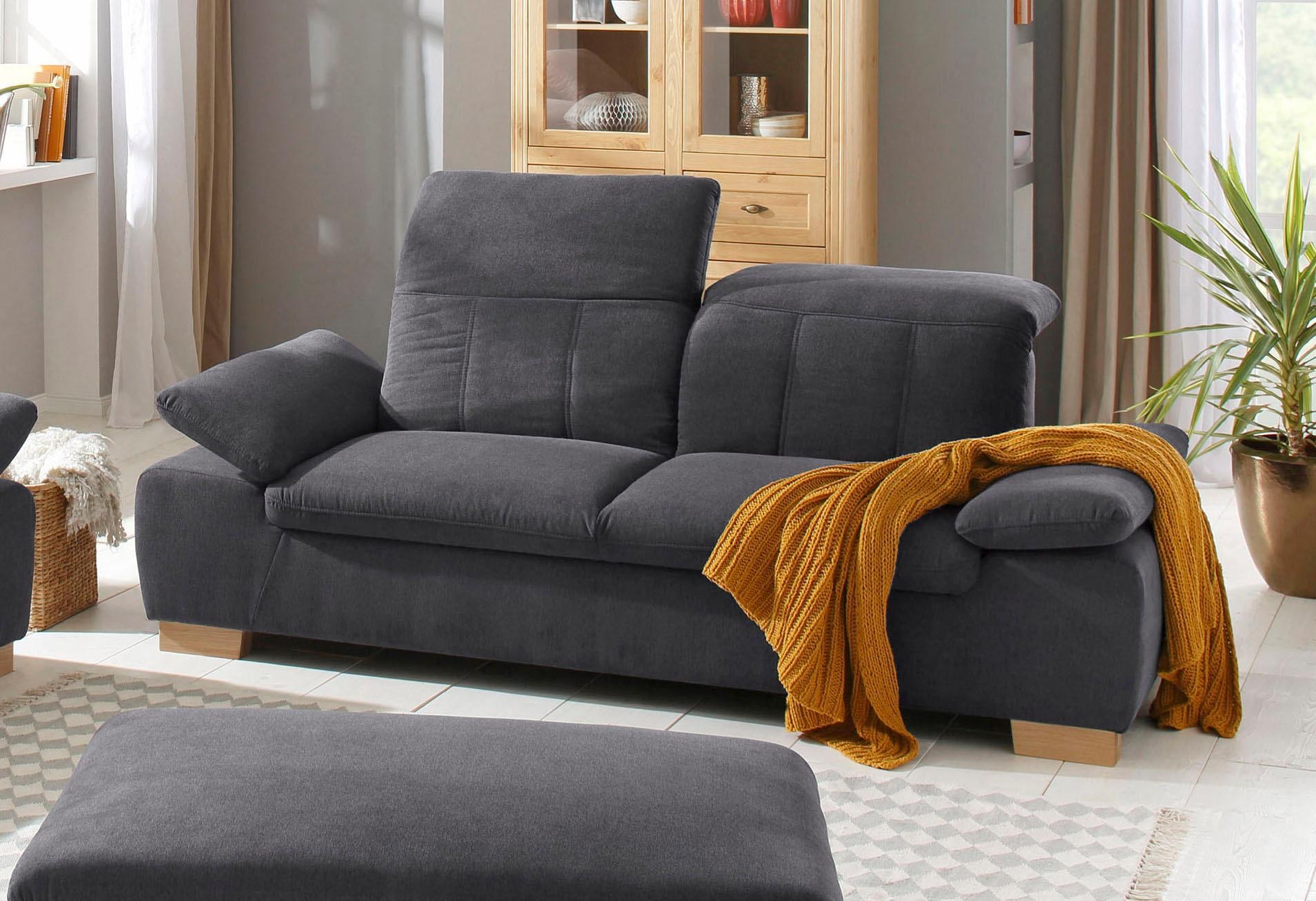 Home affaire 2,5-Sitzer »Bergamo Multifunktions-Couch, elegant und komfortabel« mit Armlehn-und Rückenfunktion, Federkern