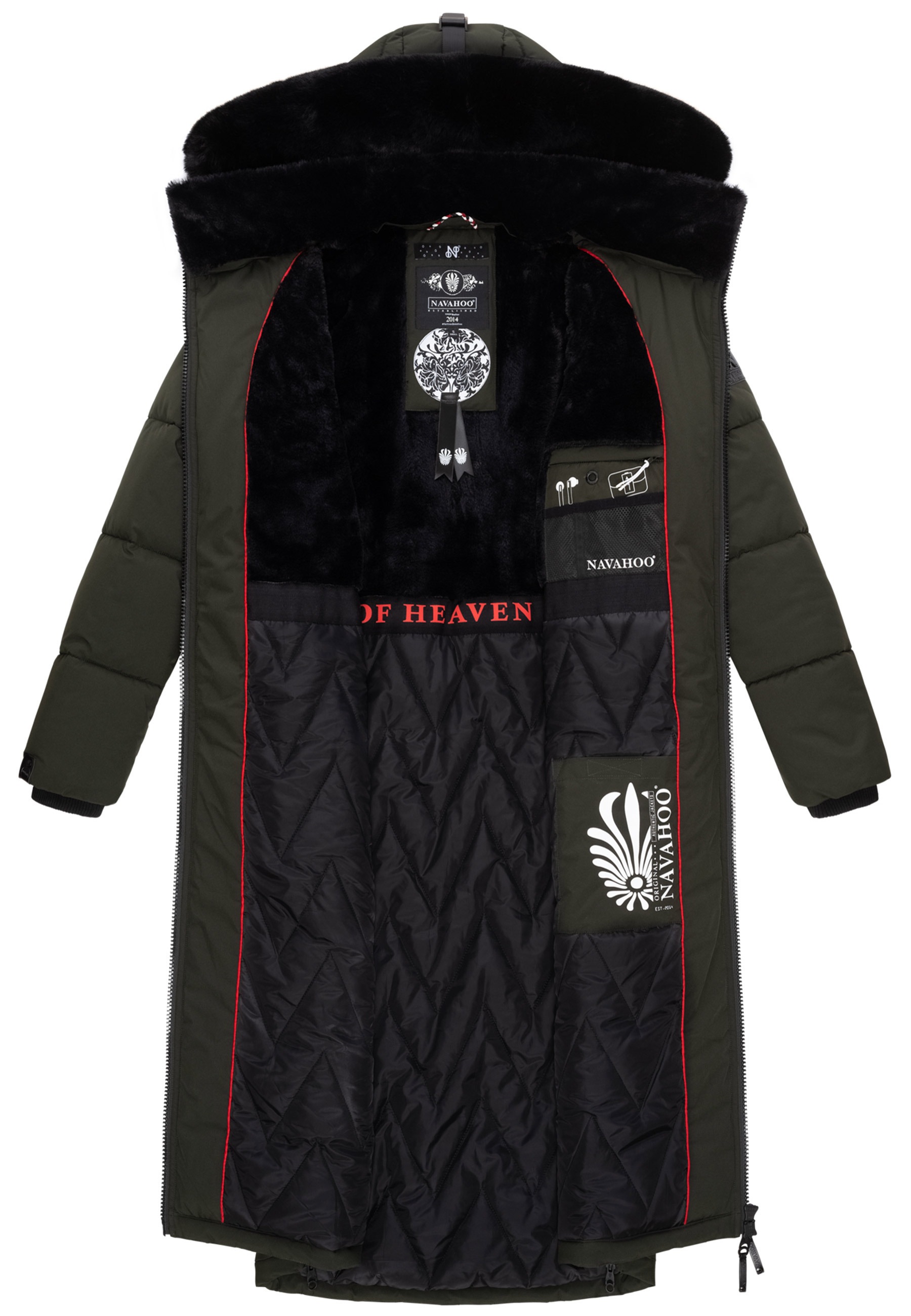Navahoo Winterjacke »Navahoo Knuddelfee Damen Parka B990«
