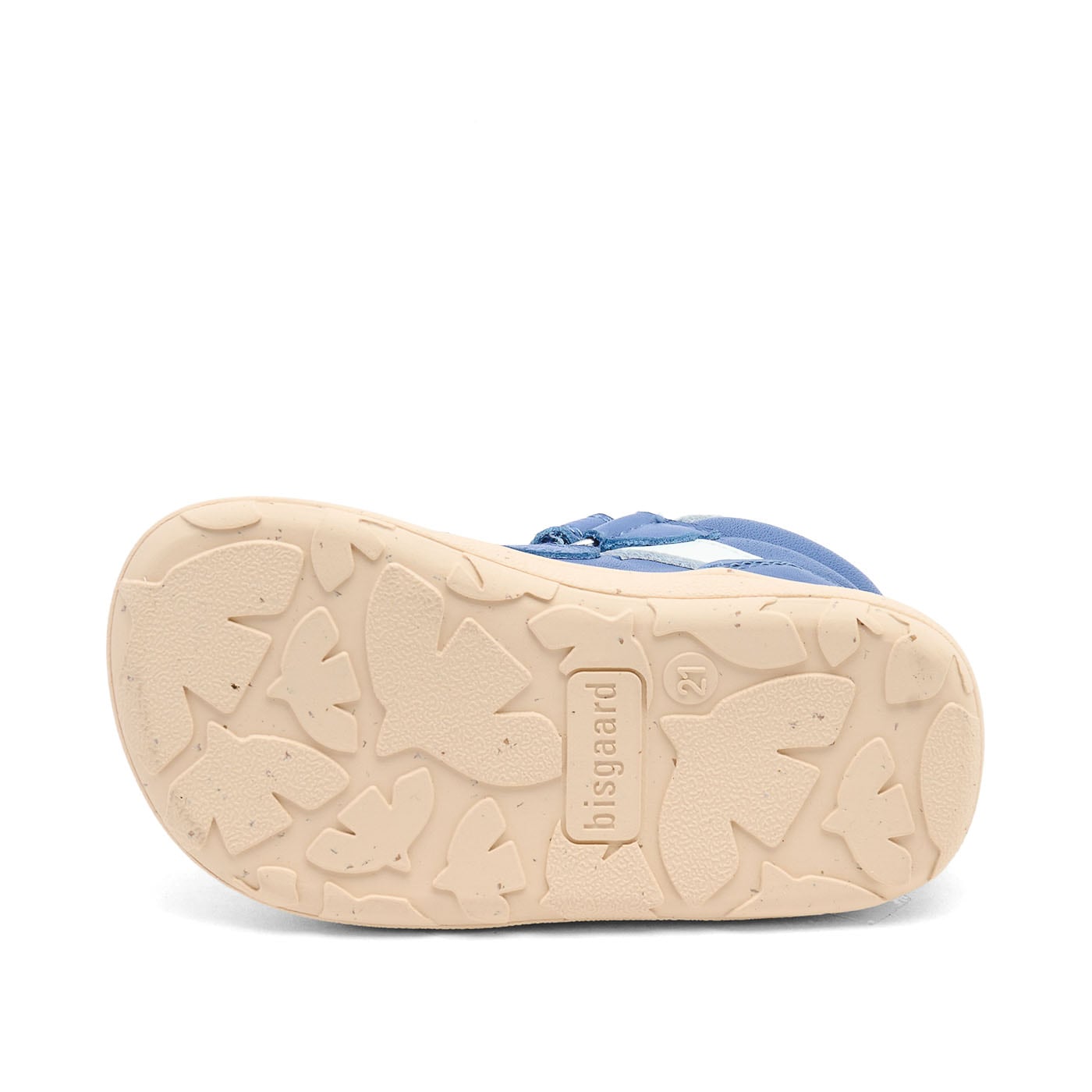 Bisgaard Lauflernschuh »barefoot becky«  Sneaker, Klettschuh mit Klettverschluss, Größenschablone zum Download