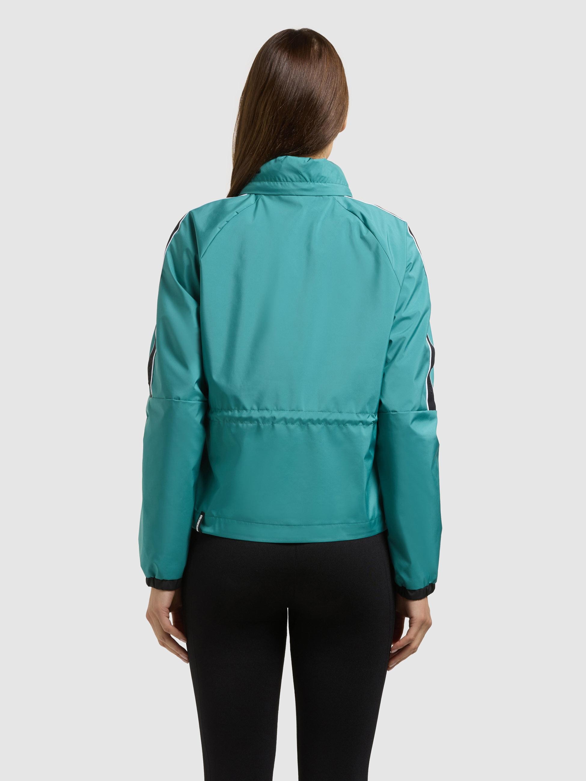 khujo Windbreaker »Windbreaker Olia« mit Kapuze Übergangsjacke mit im Kragen verstaubarer Kapuze