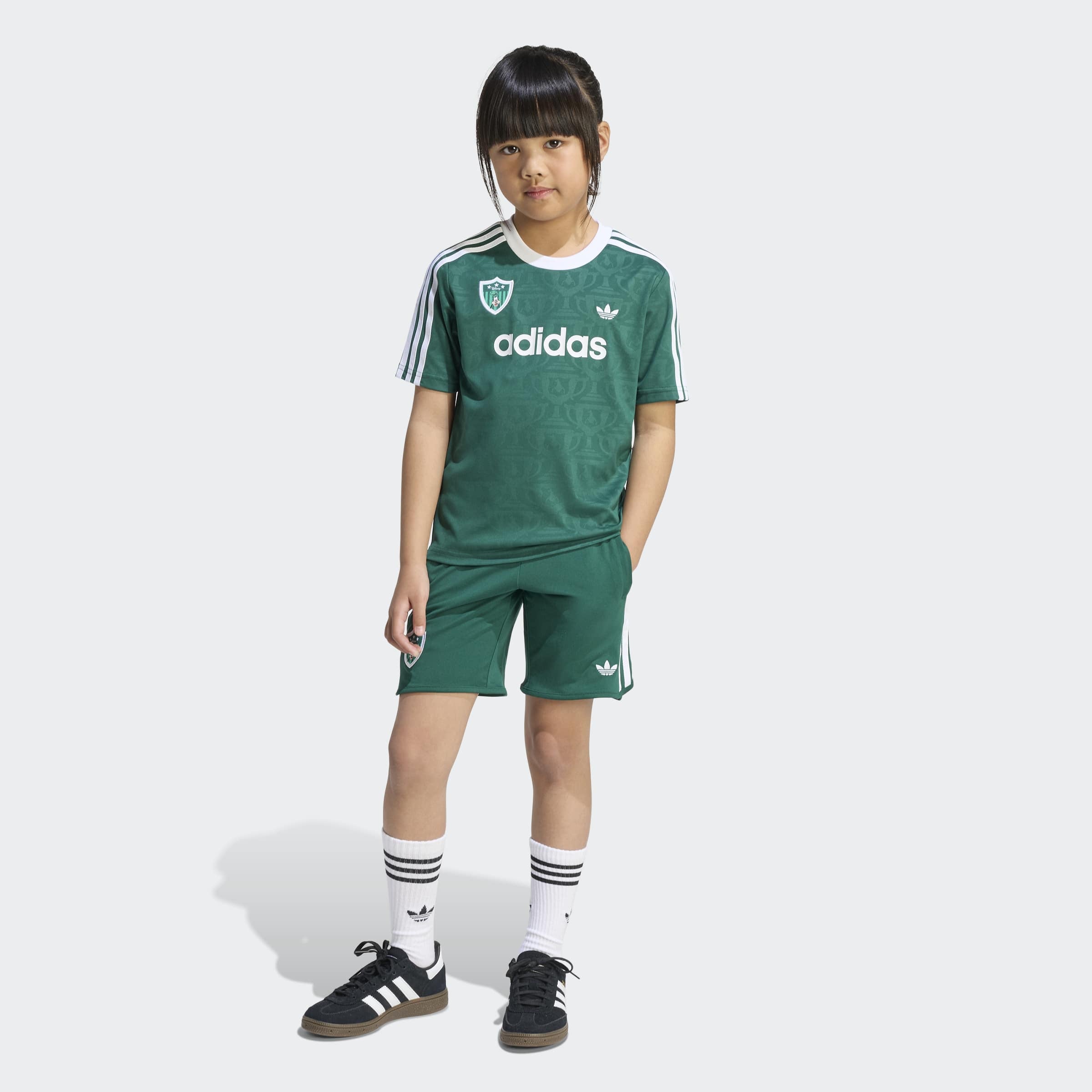 adidas Originals T-Shirt & Shorts »ADIDAS DISNEY SET, UND TRIKOT« für Kinder, aus Polyester