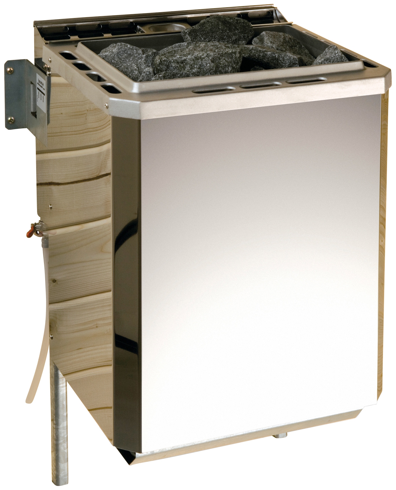weka Sauna »Valida Eck 1«, 4,5 kW Bio-Kombiofen mit ext. Strg., Fenster