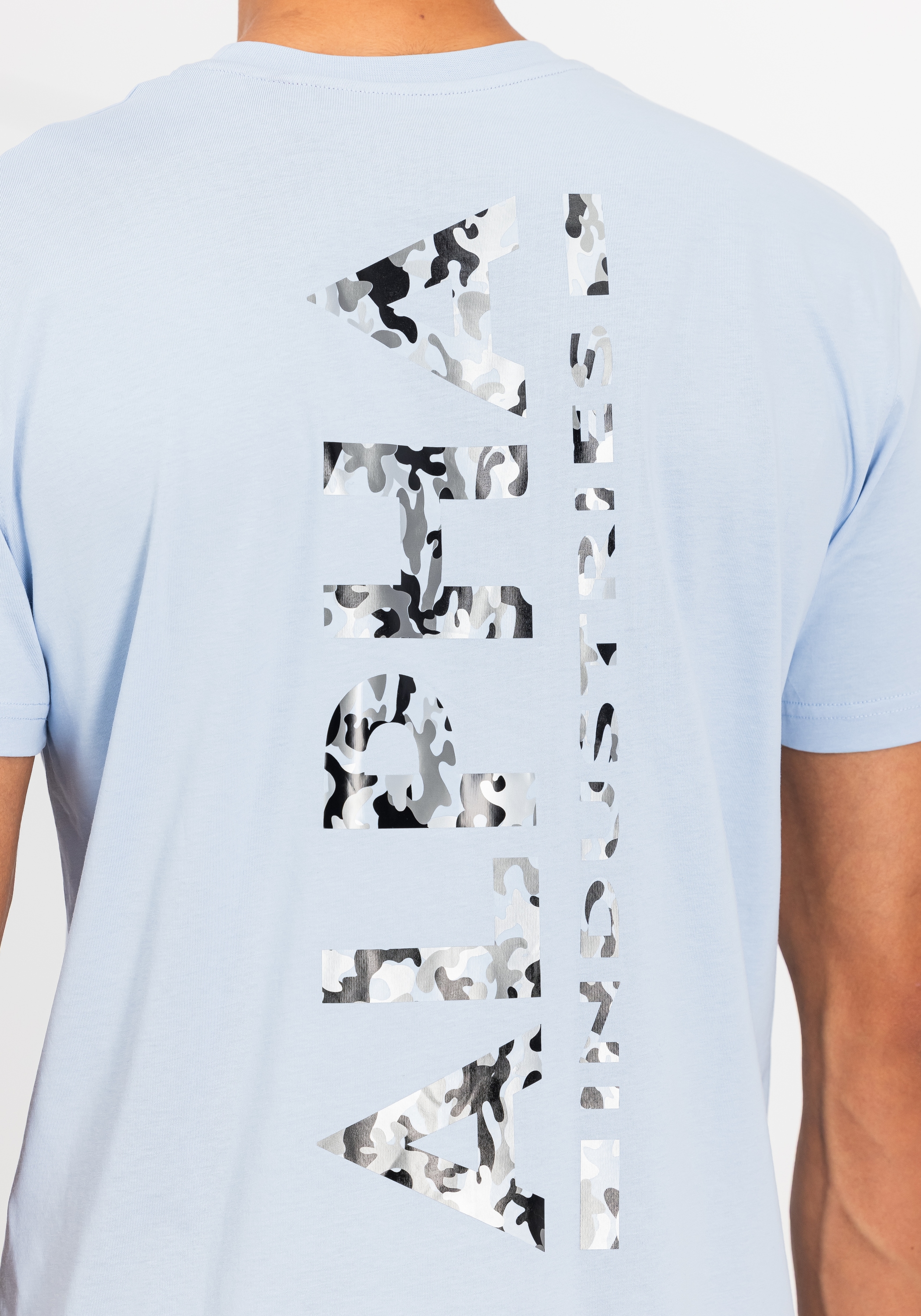 Alpha Industries T-Shirt »Backprint T-Shirt Mirror Camo«