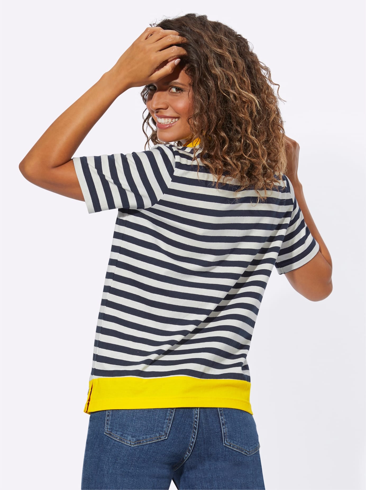 Casual Looks Kurzarmshirt »Shirt«, (1 tlg.)