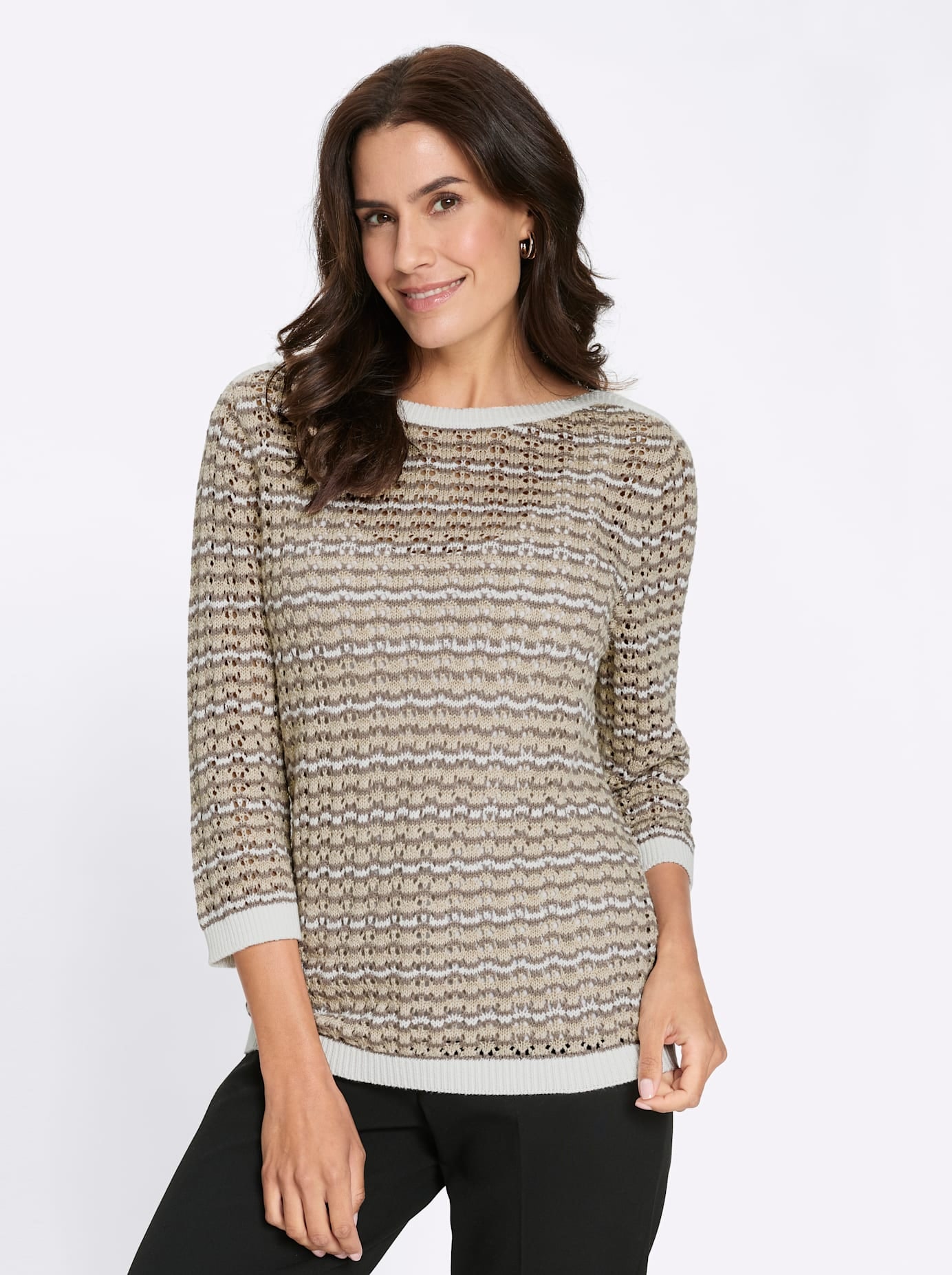 Inspirationen Ajourpullover »Strickpullover«