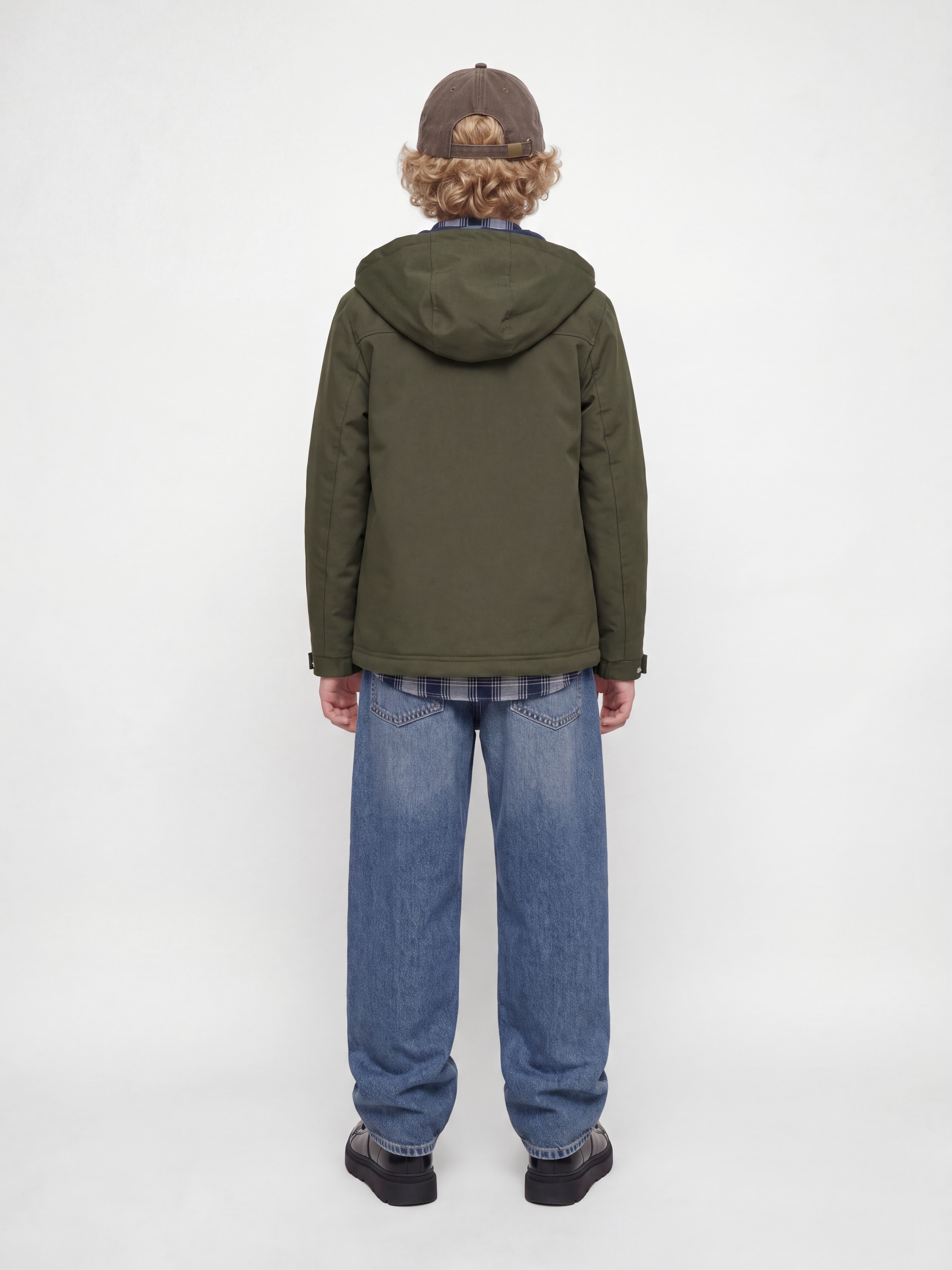 Jack & Jones Junior Parka »JJEWOLF PARKA JACKET SN JNR« mit Kapuze Kunstfaser, normal geschnitten