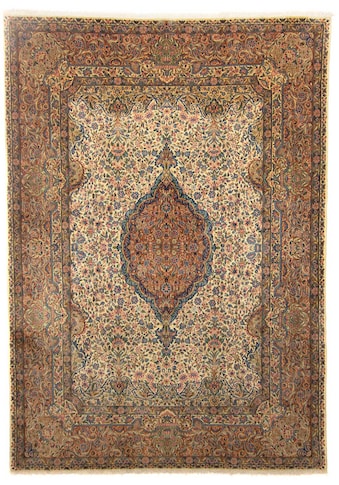 morgenland Wollteppich »Rafsanjan Medaillon Beige chiaro 345 x 247 cm«, rechteckig, 1... kaufen