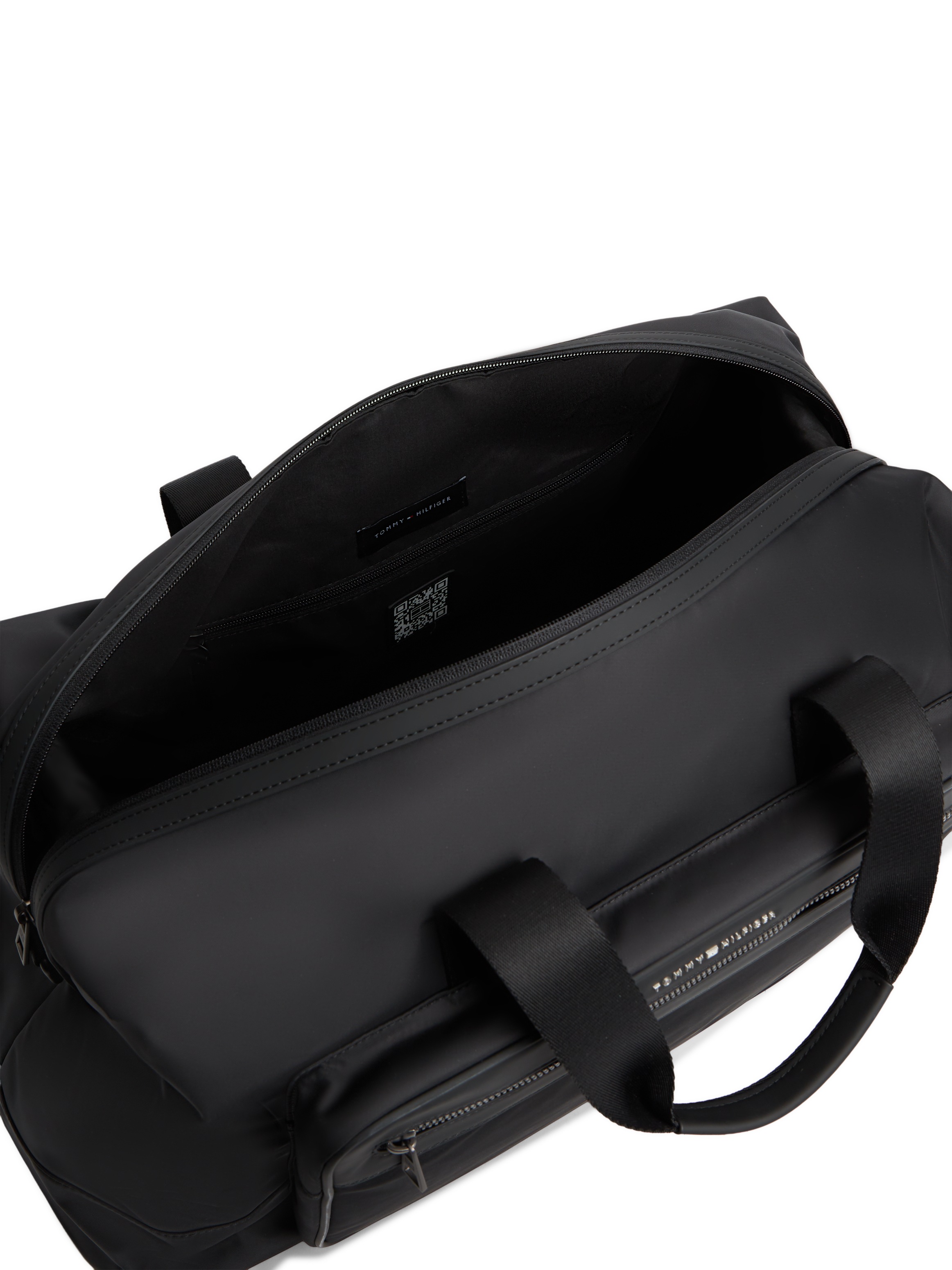 Tommy Hilfiger Weekender »TH REPREVE DUFFLE« Unisex Reisetasche, Geschäftstasche mit breitem Logo-Textilband
