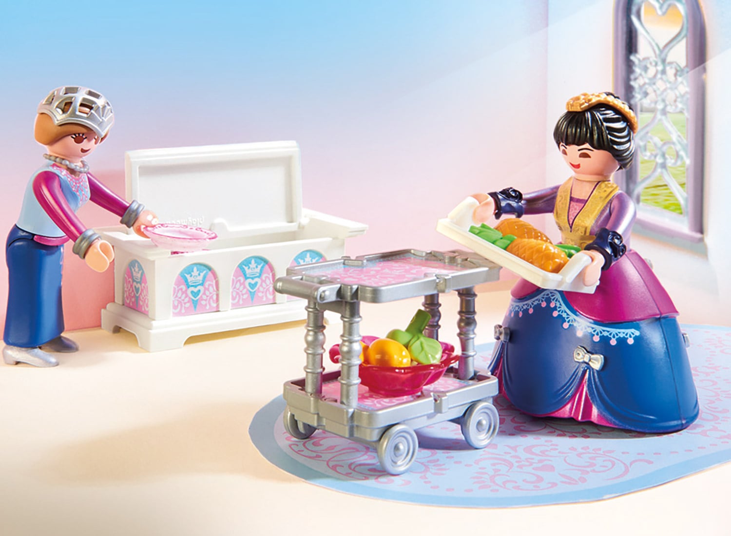 Playmobil® Konstruktions-Spielset »Speisesaal (70455), Princess«, (70 St.), Made in Germany