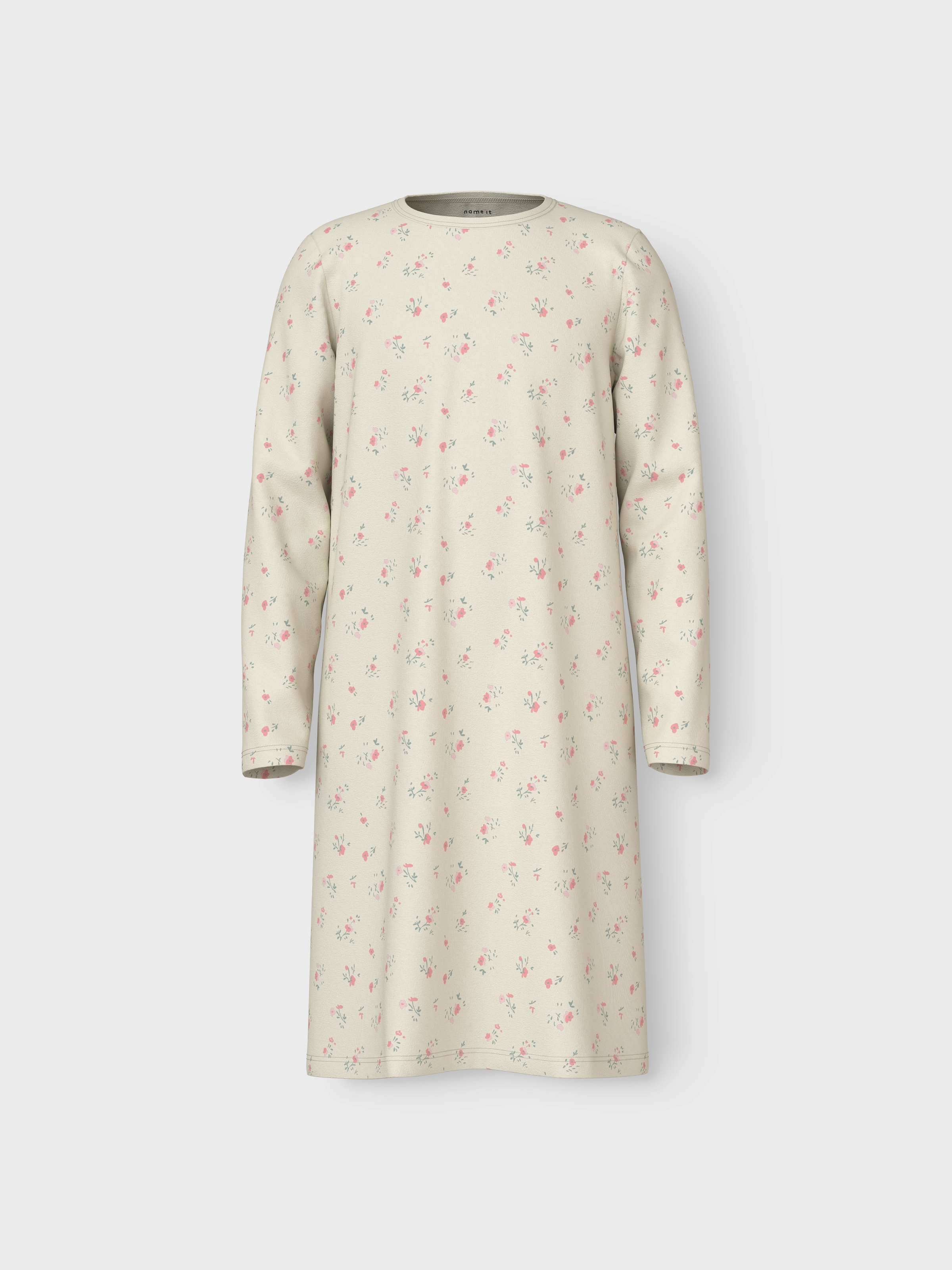 Name It Schlafanzug »NKFNIGHTGOWN FLOWER NOOS«