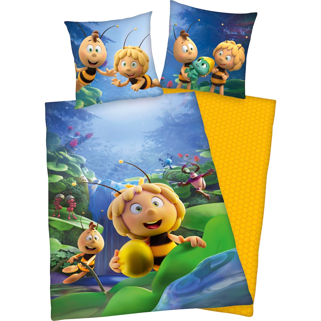 Die Biene Maja Kinderbettwäsche »Biene Maja«, mit tollem Biene Maja und Willi Motiv