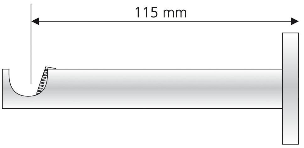 Gardinenstangen kaufen Ø (1 OTTO bei Träger, 16 Liedeco mm St.), für