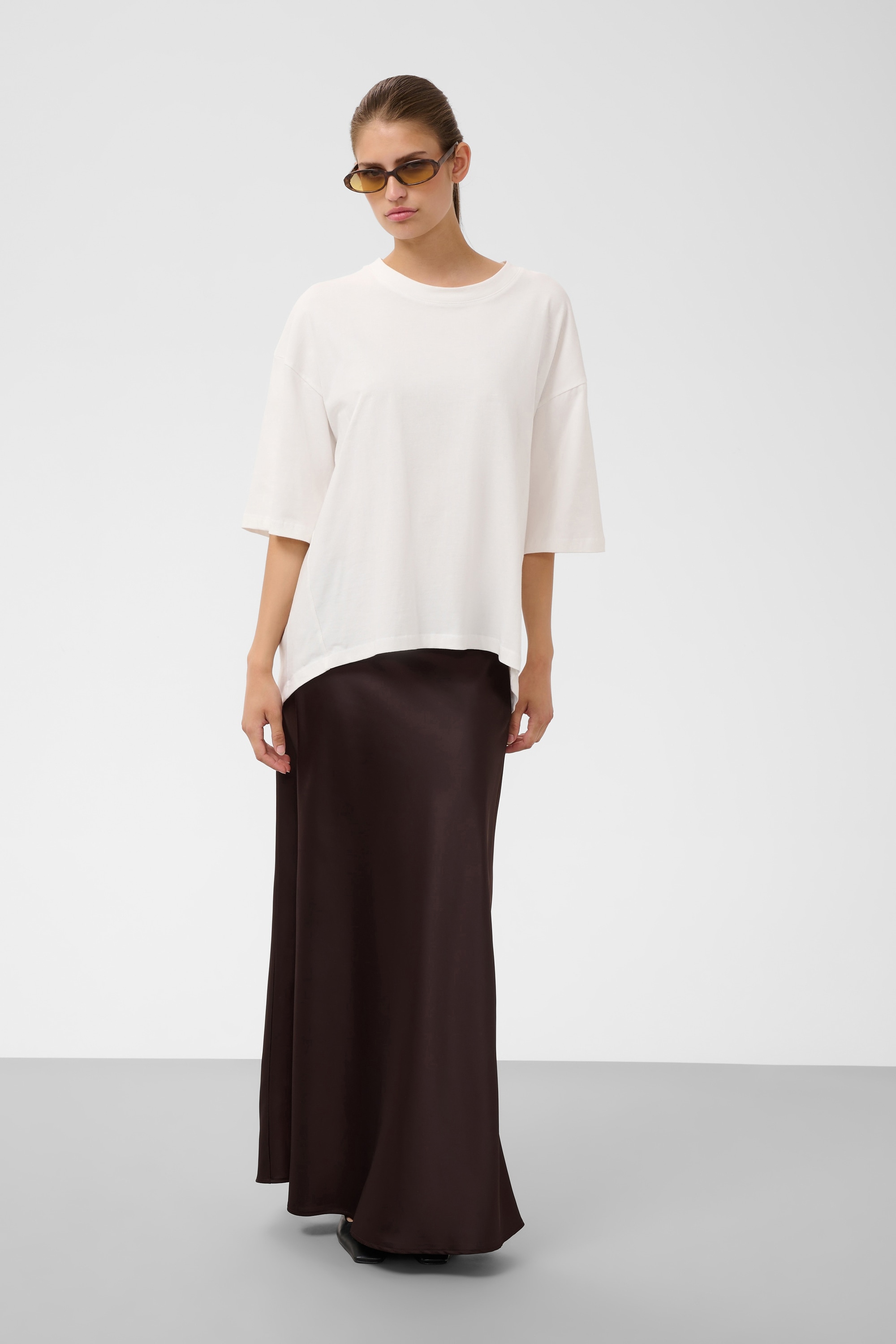 SOAKED IN LUXURY Longtop »Damen T-Shirt kurzarm SLJina«
