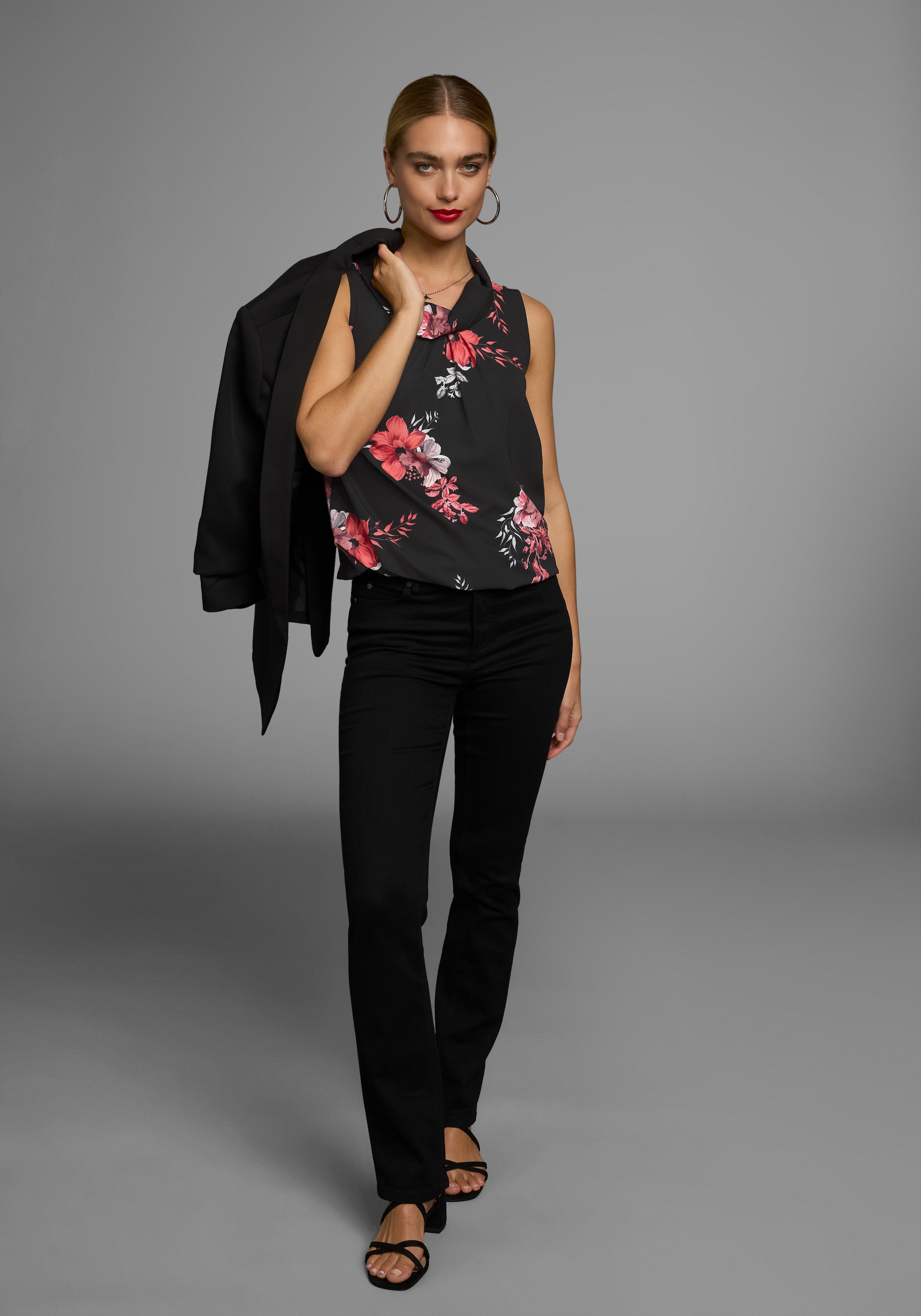Laura Scott Blusentop, mit verschiedenen Designs