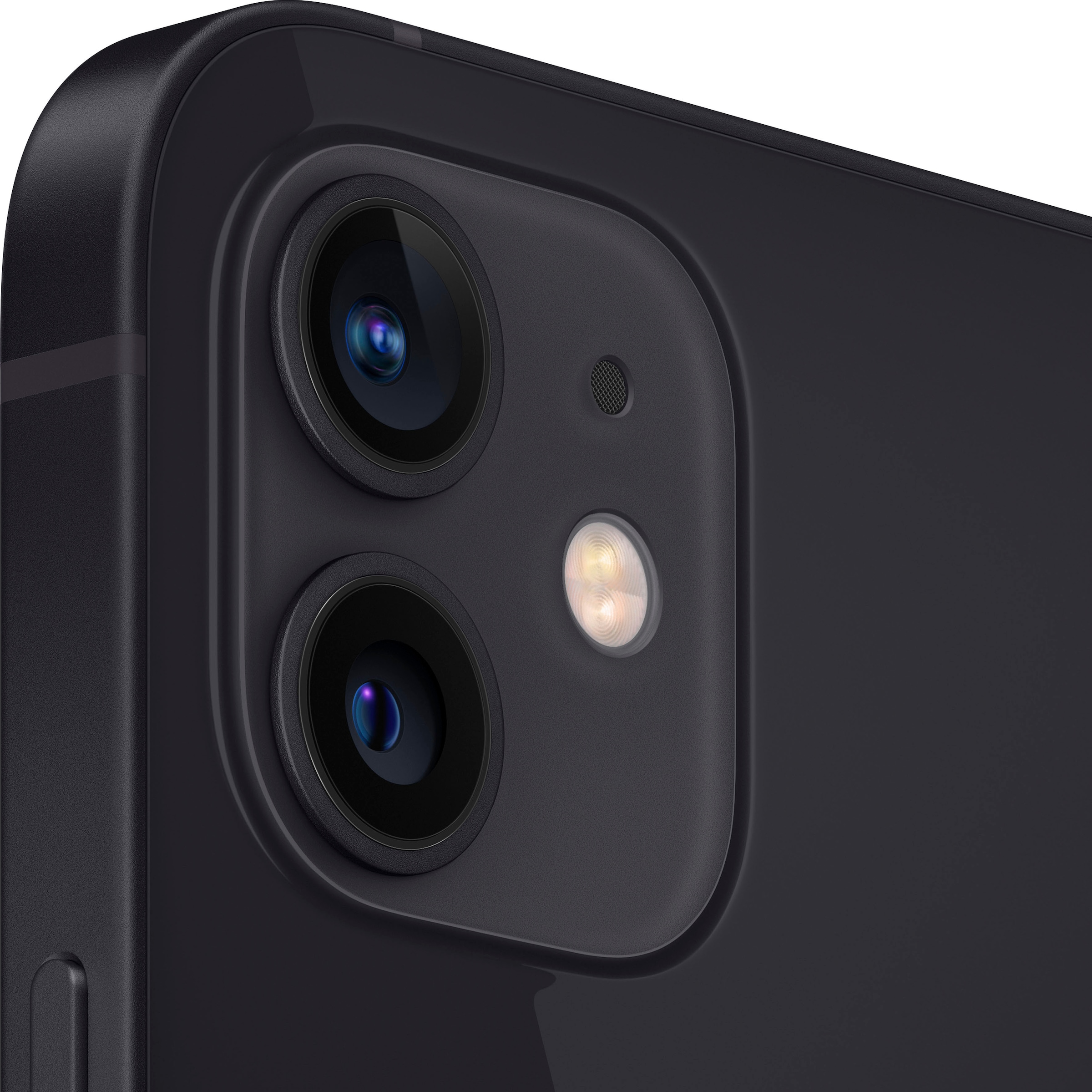 Apple Smartphone »iPhone 12 64GB«, schwarz, 15,5 cm/6,1 Zoll, 64 GB Speicherplatz, 12 MP Kamera, ohne Strom Adapter und Kopfhörer, kompatibel mit AirPods, Earpods