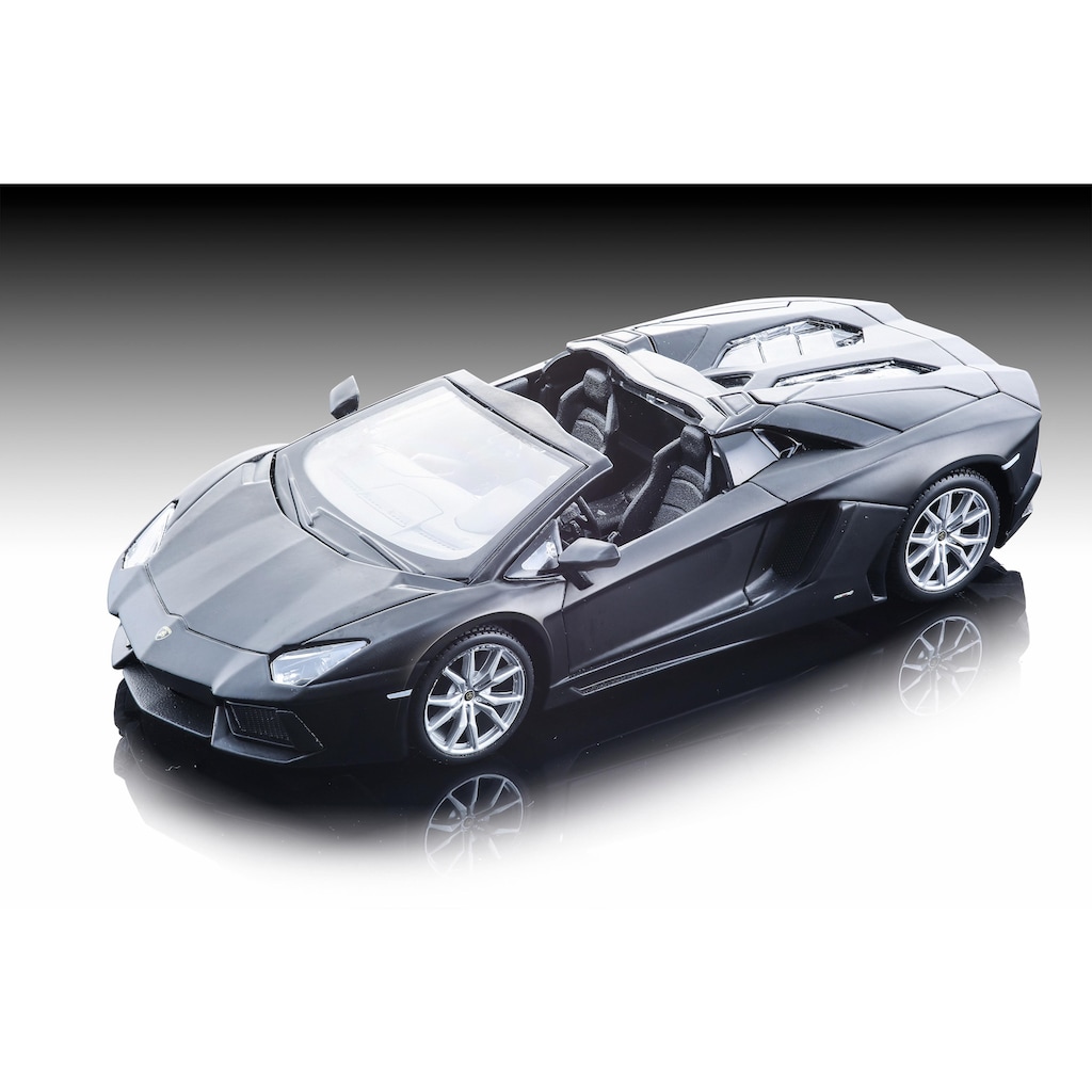 Maisto® Sammlerauto »Dull Black Collection, Lamborghini Aventador LP-700-4 Roadster, 1:24«, 1:24