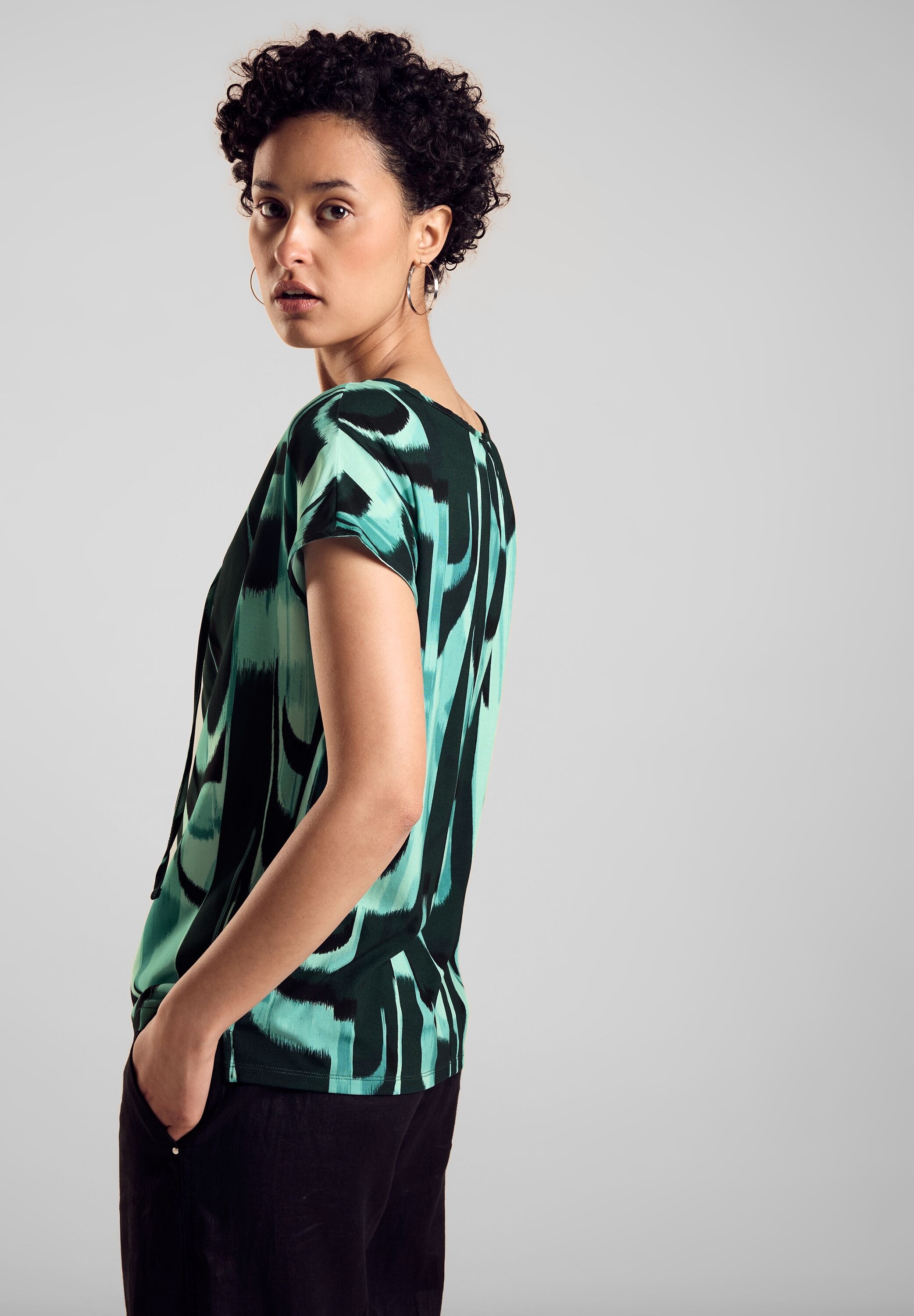 STREET ONE Shirttop, mit Allover-Print