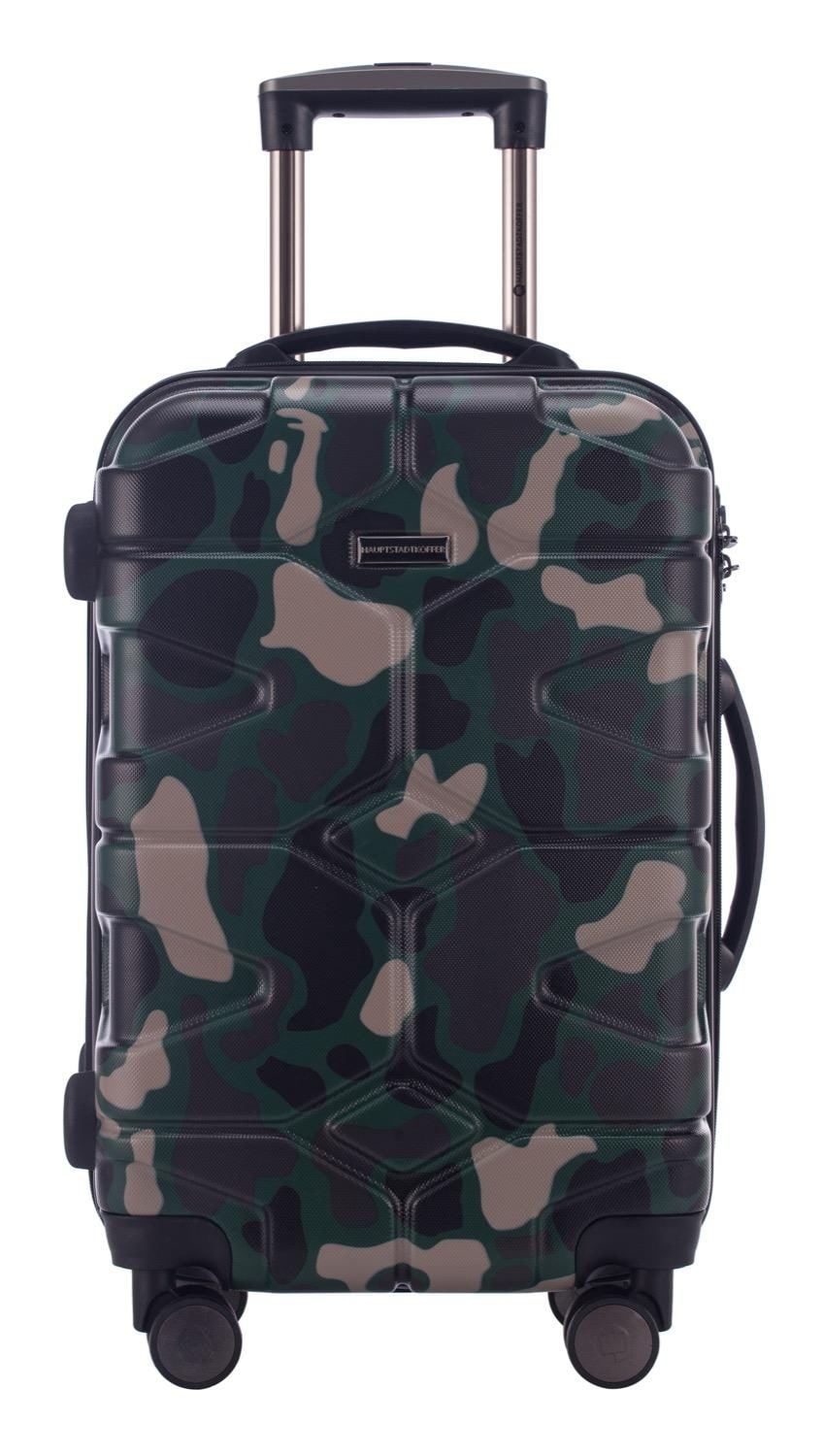 Hartschalen-Trolley »X-Kölln, 58 cm, Camouflage«, 4 St. Rollen, Hartschalen-Koffer...