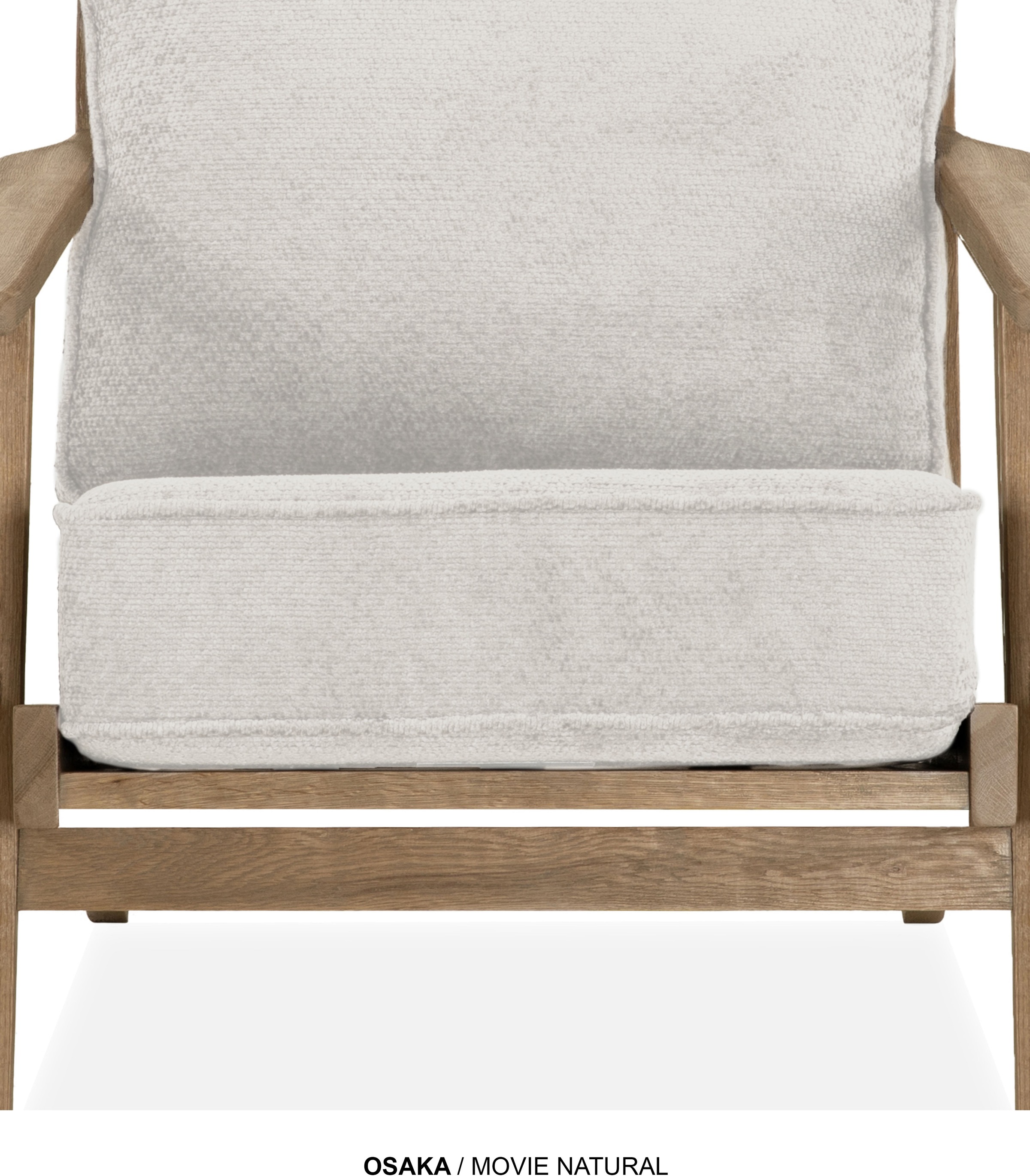OMG Design Sessel »Osaka« Retrostuhl, massivholz Frame