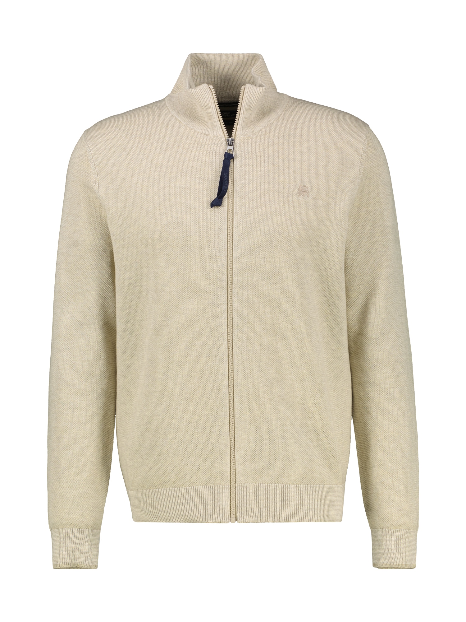 LERROS Strickjacke »LERROS Melange-Strickjacke für Herren«