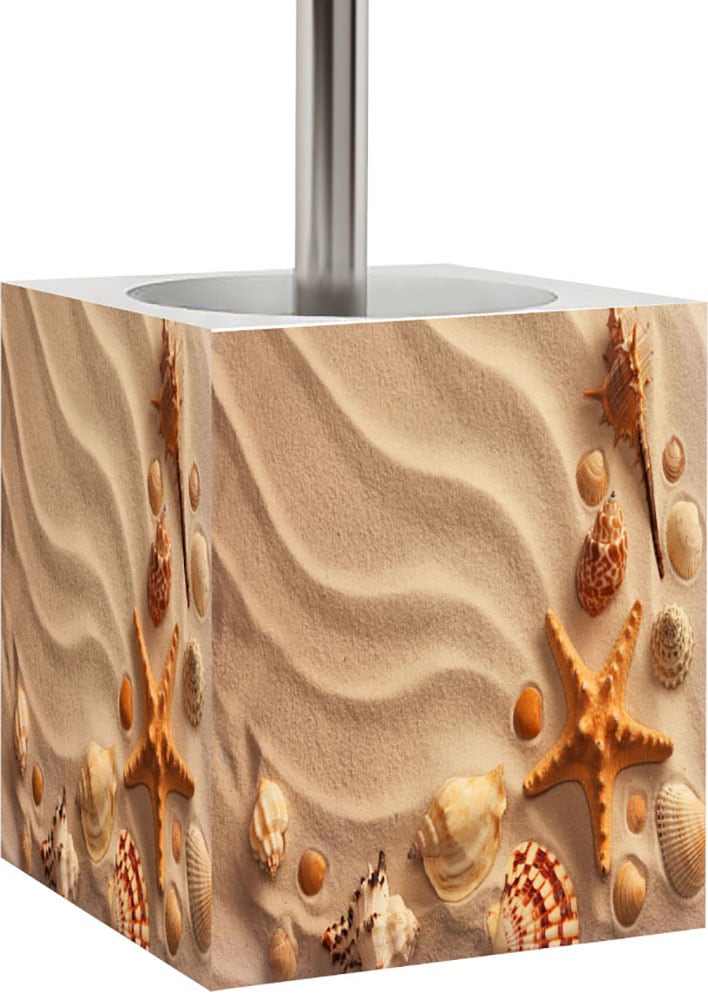 Sanilo Badaccessoire-Set »mit Motiv, viele schöne Seifenspender und WC Bürsten zur Auswahl« 2-tlg., Desinfektionsspender mit stabiler Pumpe, hochwertig & modern