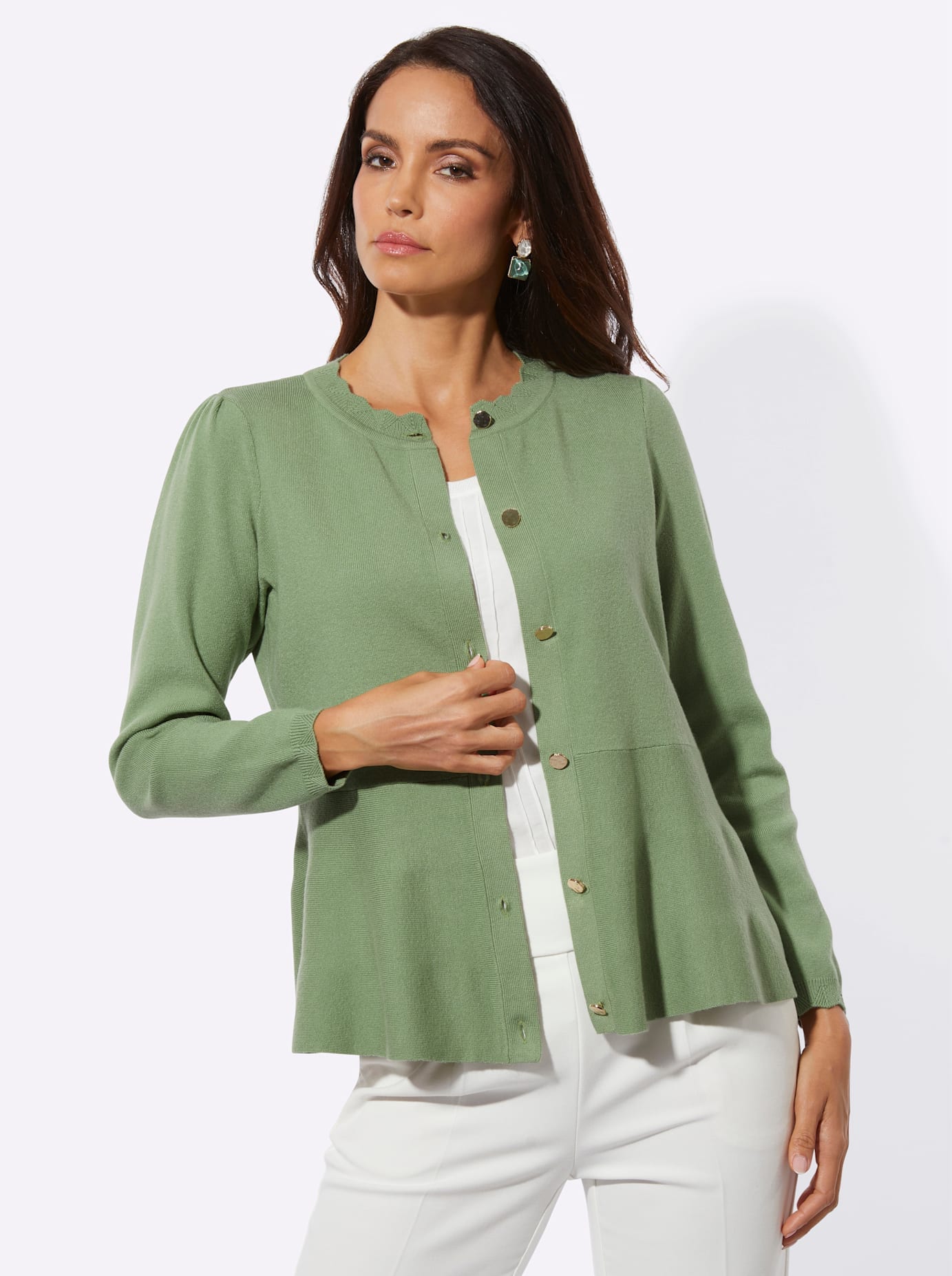 creation L Strickjacke