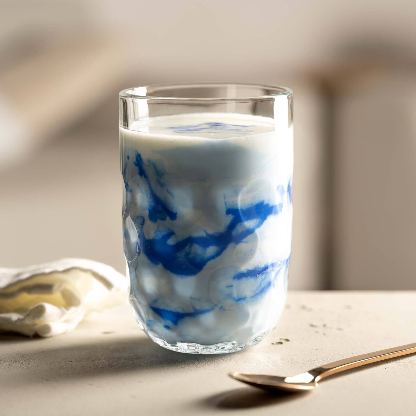 LEONARDO Latte-Macchiato-Glas »Latte Macchiato Gläser (1) Gocce 390 ml 2er Set transparent«