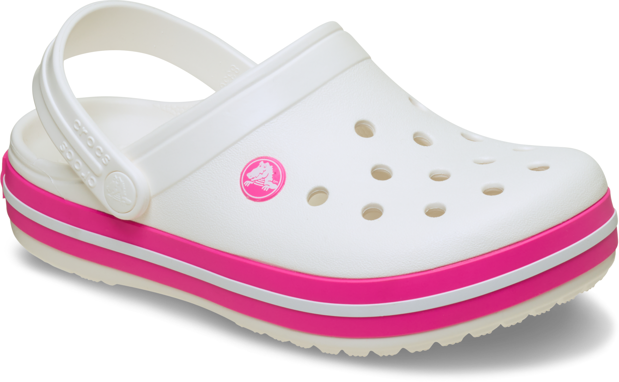 Crocs Clog »Crocband Clog K«  Sommerschuh, Schlappen, Hausschuh, Badeschuh mit Kontrast-Akzenten