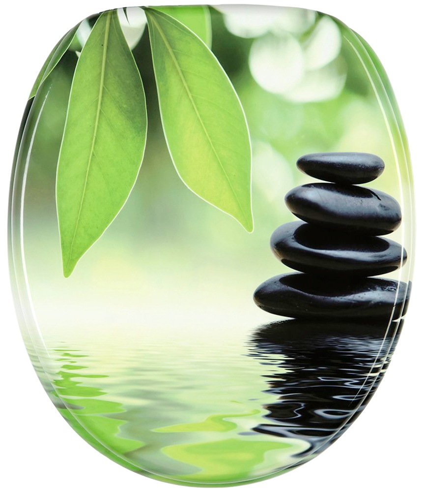 Sanilo Badaccessoire-Set »Harmony« bestehend aus WC-Sitz, Badteppich, Stöpsel, Seifenspender, WC-Bürste