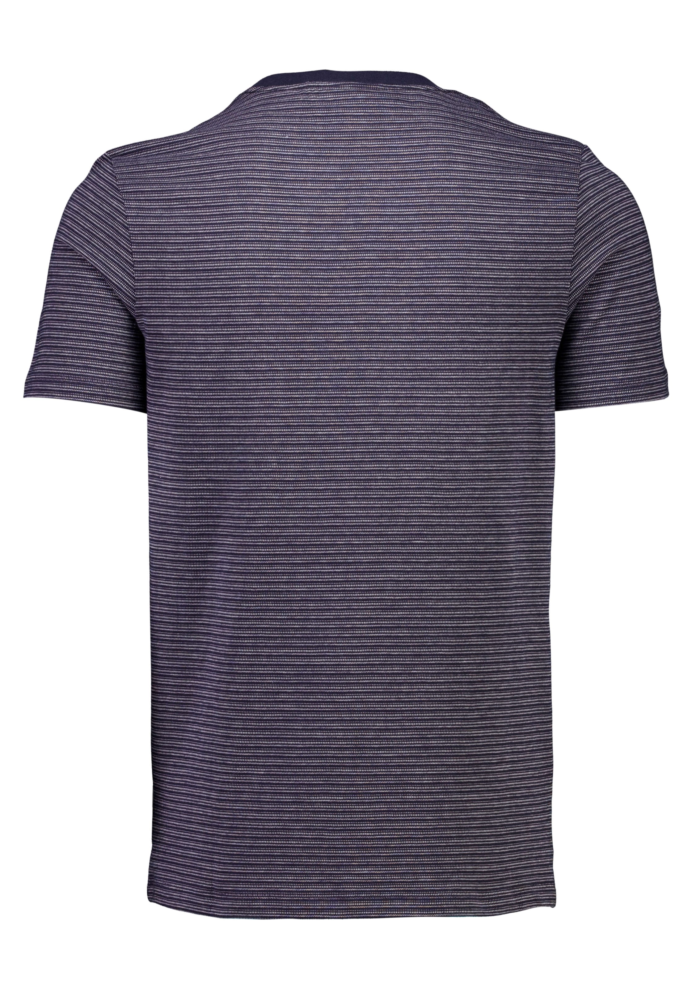 LINDBERGH Rundhalsshirt mit feiner Struktur