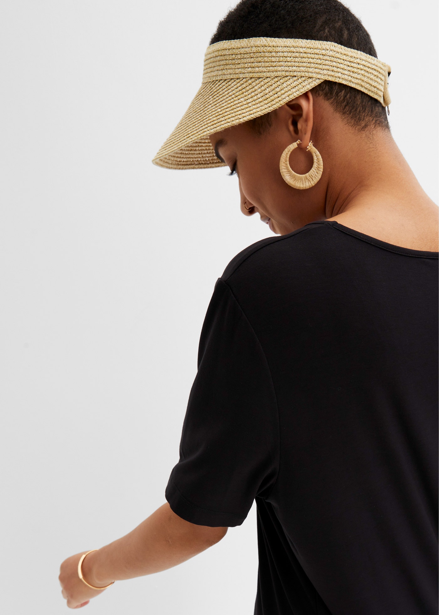 bonprix Jerseykleid »Jerseykleid aus fließendem Viskose-Mix« Jerseykleid aus fließendem Viskose-Mix