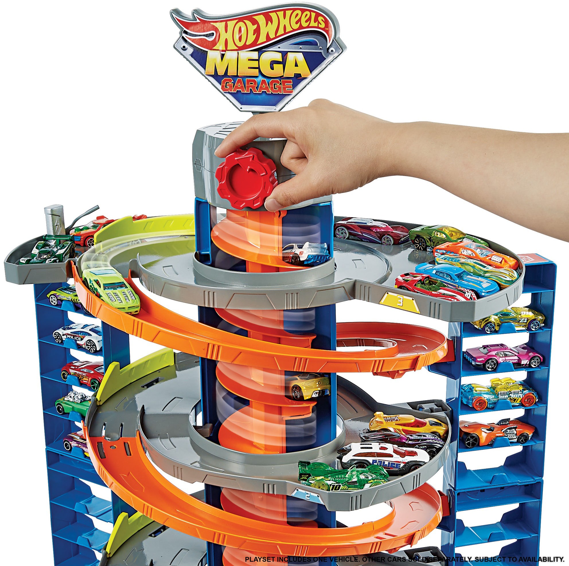 Hot Wheels Spiel-Parkgarage »City Parkgarage Spielset«, inkl. 1 Spielzeugauto und Zubehör