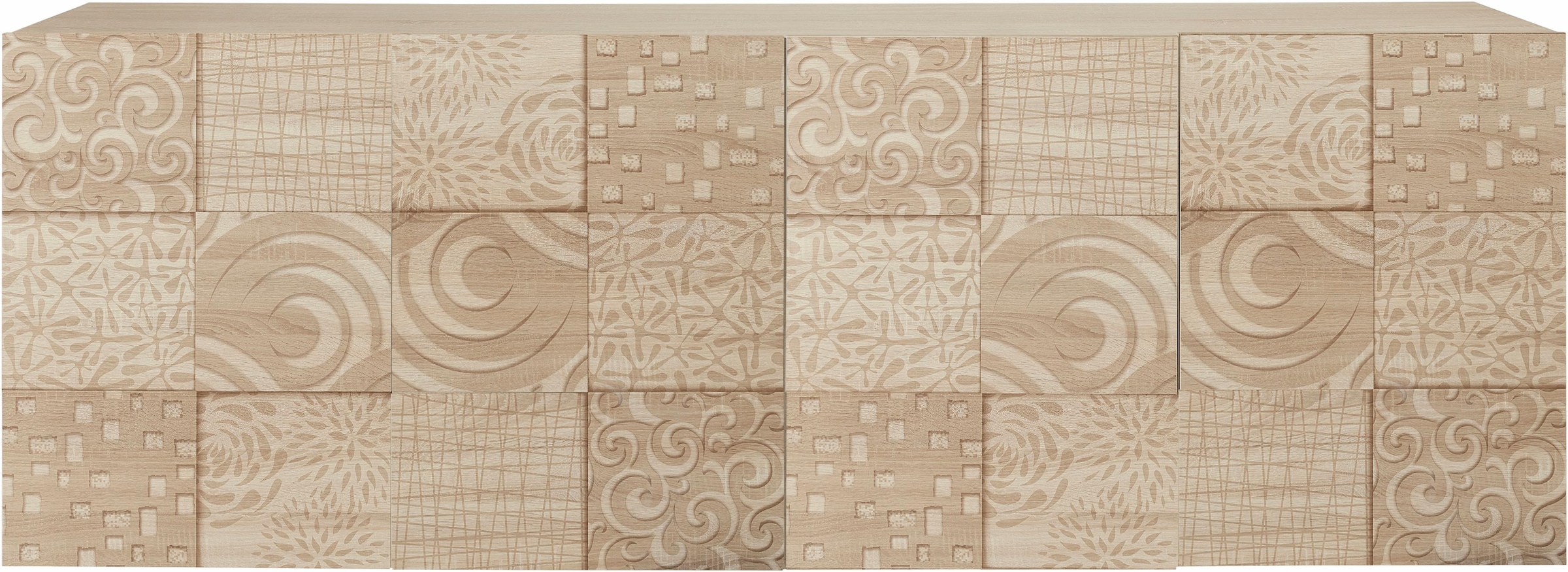LC Sideboard »Miro«, Breite bestellen cm 241 OTTO Siebdruck bei online dekorativem mit