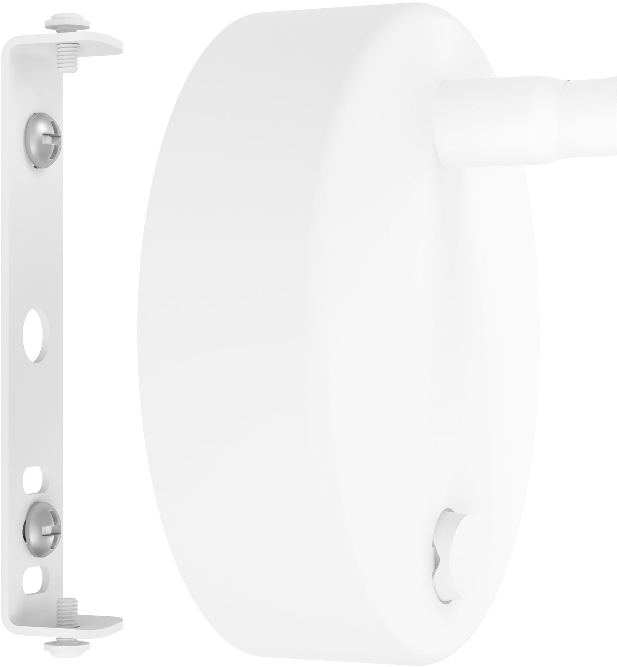 EGLO Wandleuchte »OLIVANDINO Wandlampe - Stahl - LED - 3,8W - IP20« LED-Modul 1 Stk. Warmweiß Wandstrahler, Wandspot, Wohnzimmer, Flur, Schlafzimmer, Ø11 x AL43 cm