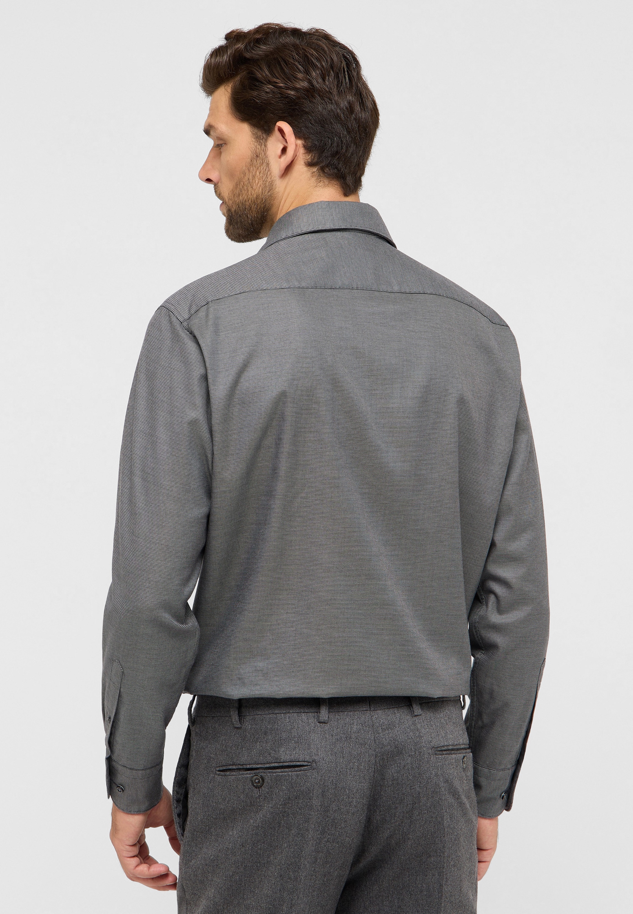 Eterna Langarmhemd »COMFORT FIT«, EASY IRON (bügelleicht)