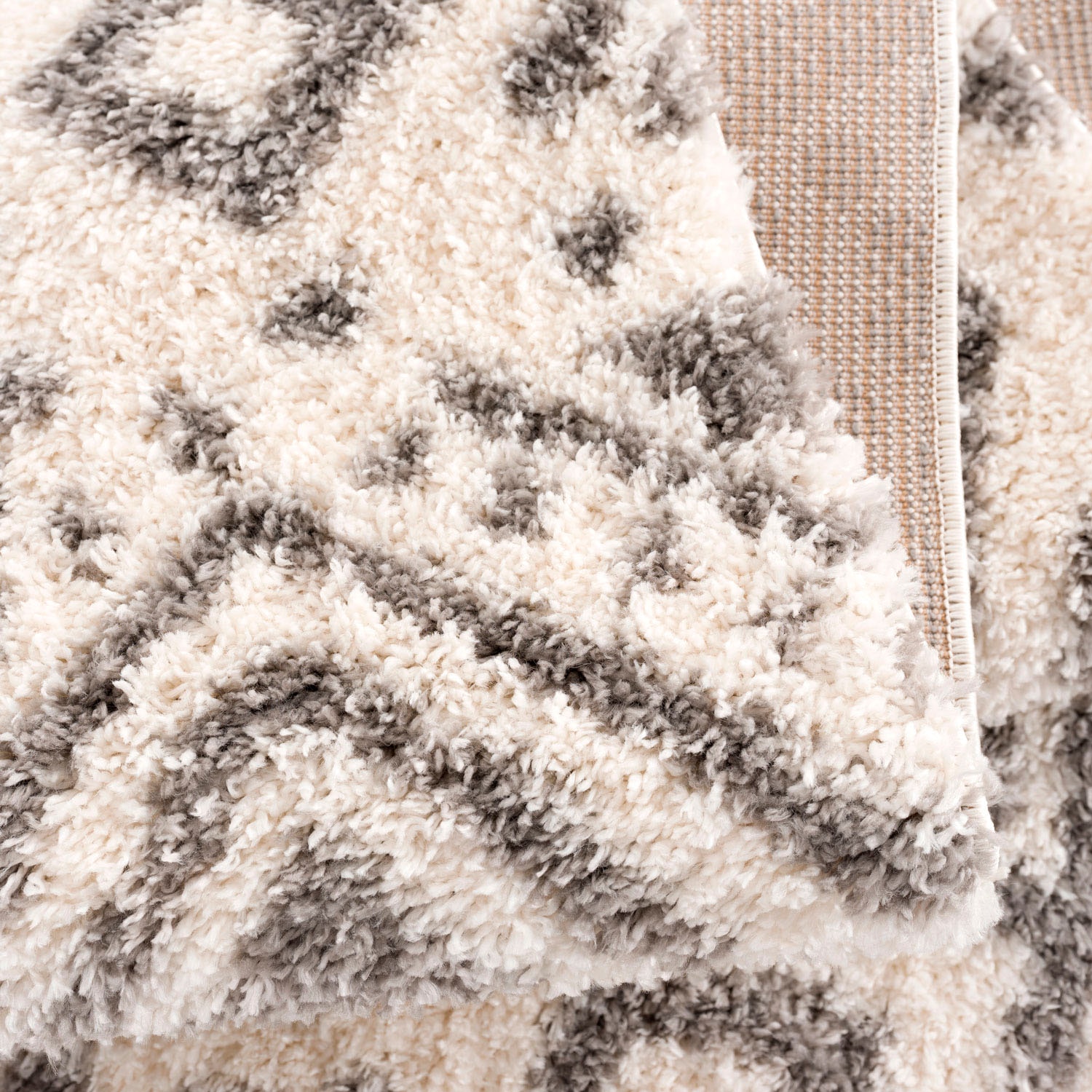 Carpet City Hochflor-Teppich »Pulpy 541«, rechteckig, 30 mm Höhe, besonders weich, mit Fransen, Ethno Look