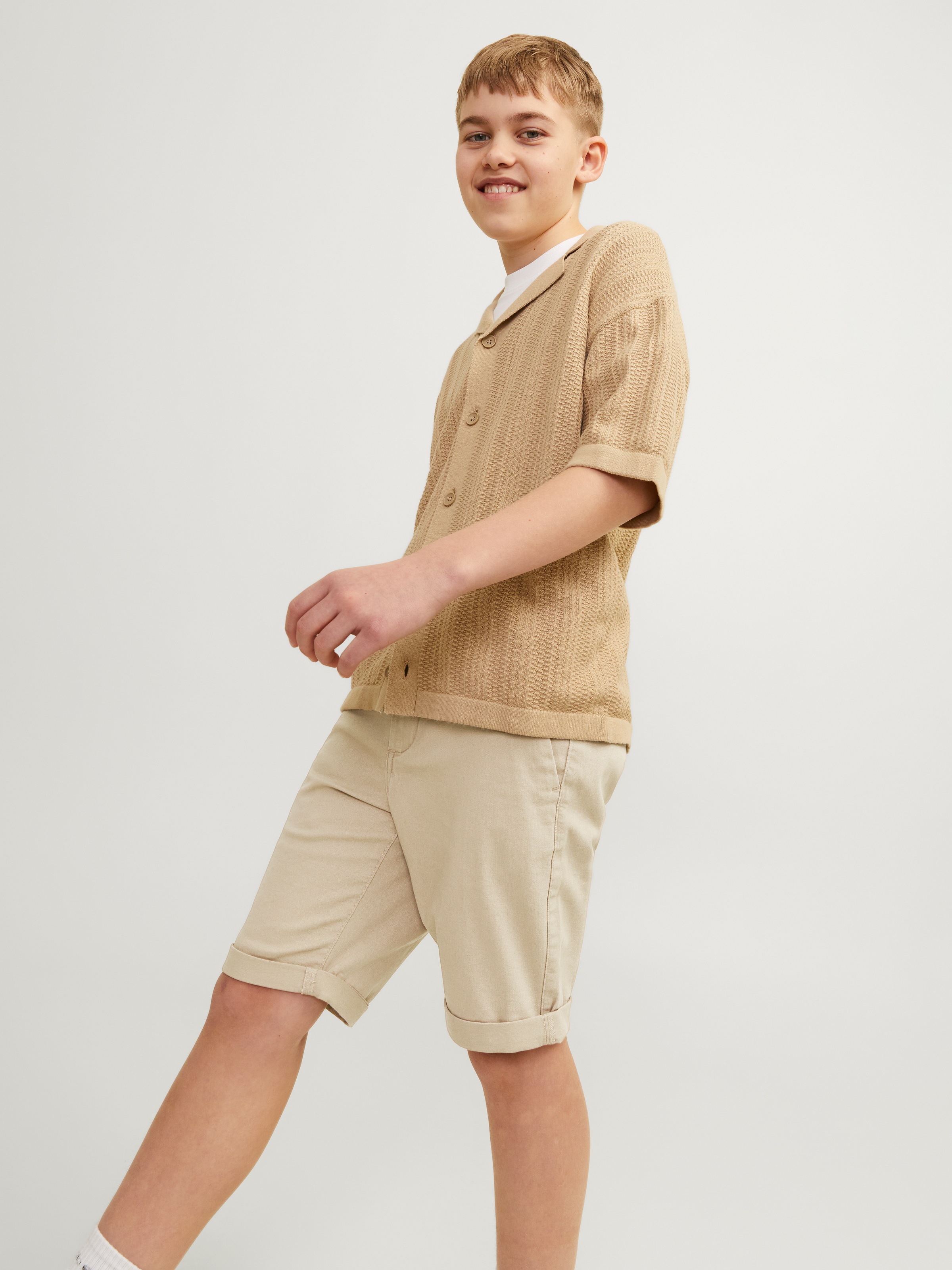 Jack & Jones Junior Chinoshorts »JPSTDAVID JJCHINO SHORTS AKM SN JNR«