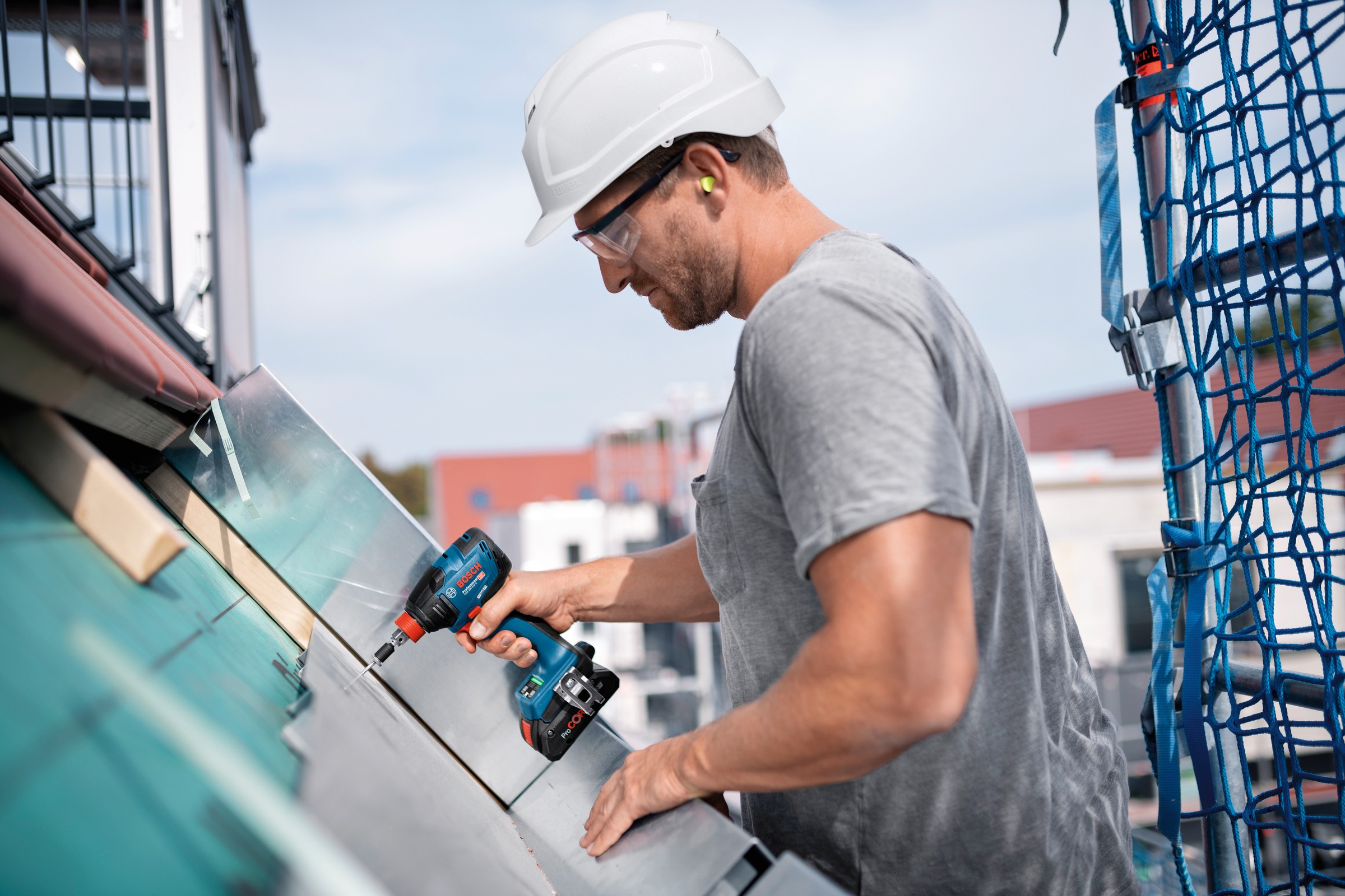 Bosch Professional Akku-Drehschlagschrauber »GDX 18V-210 C«, L-Boxx, ohne Akku und Ladegerät