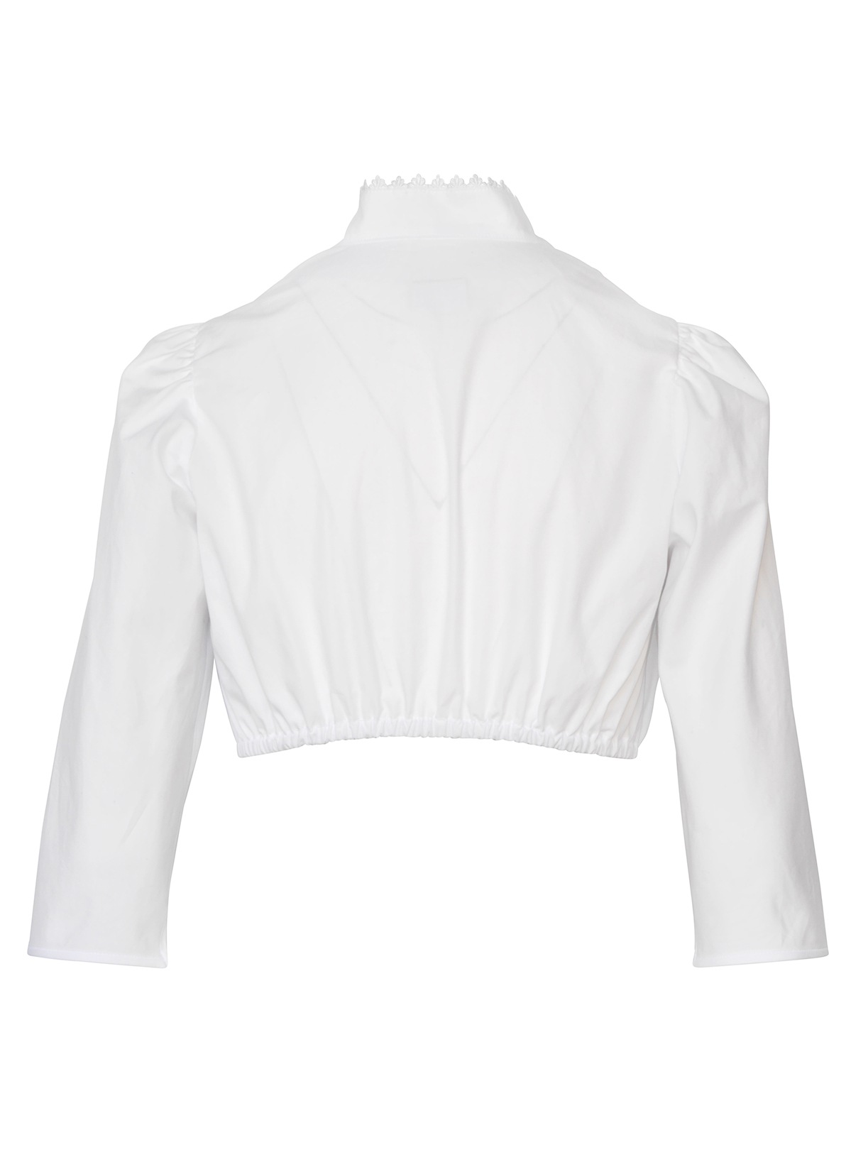 H. Moser Dirndlbluse, Damen, mit zarter Spitze
