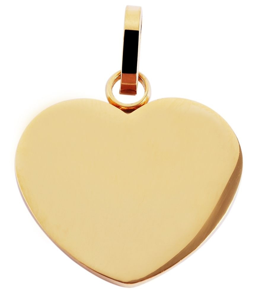 Adelia´s Kettenanhänger »Damen Anhänger ¿ Herz Gravuranhänger aus Edelstahl«